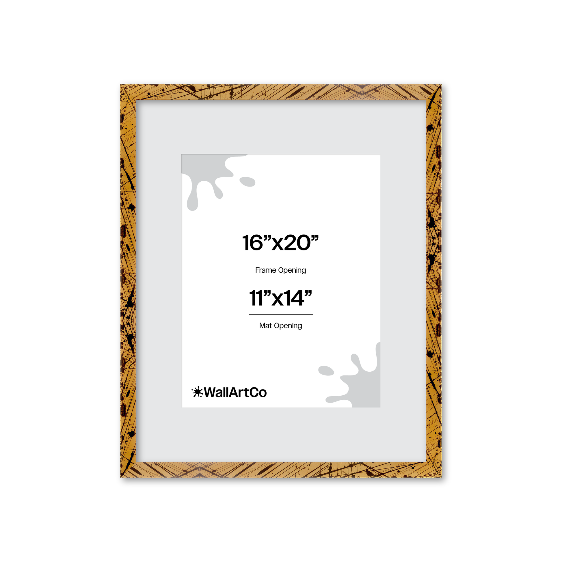 Front of picture frame