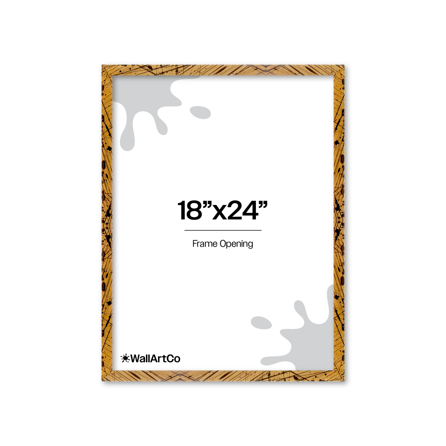 Front of picture frame