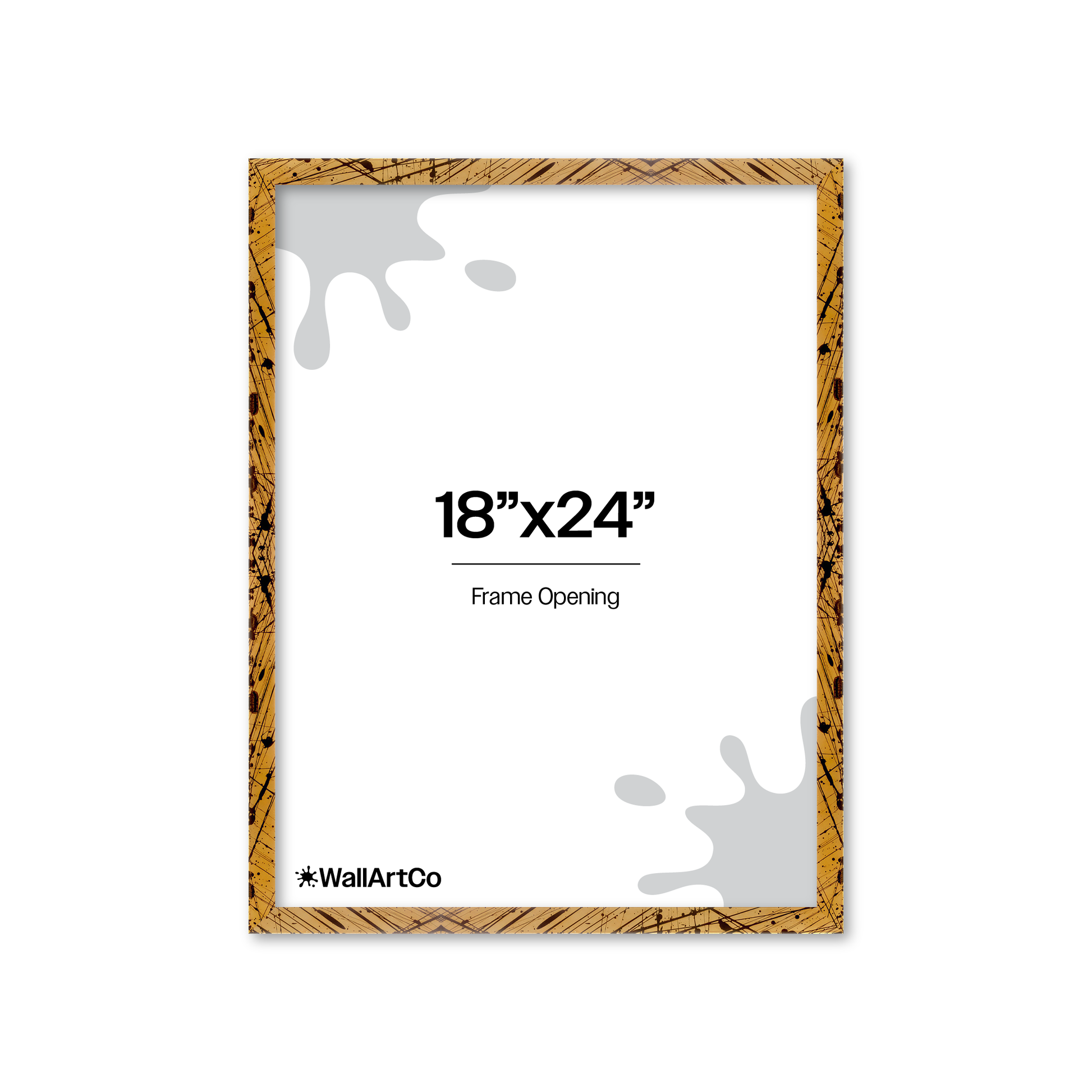 Front of picture frame