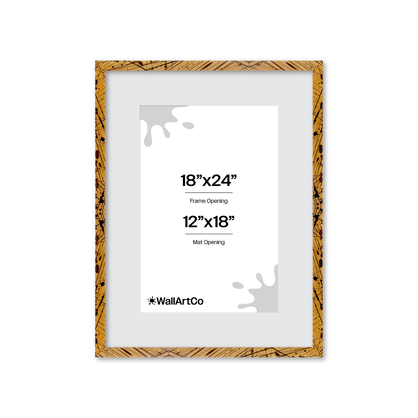 Front of picture frame