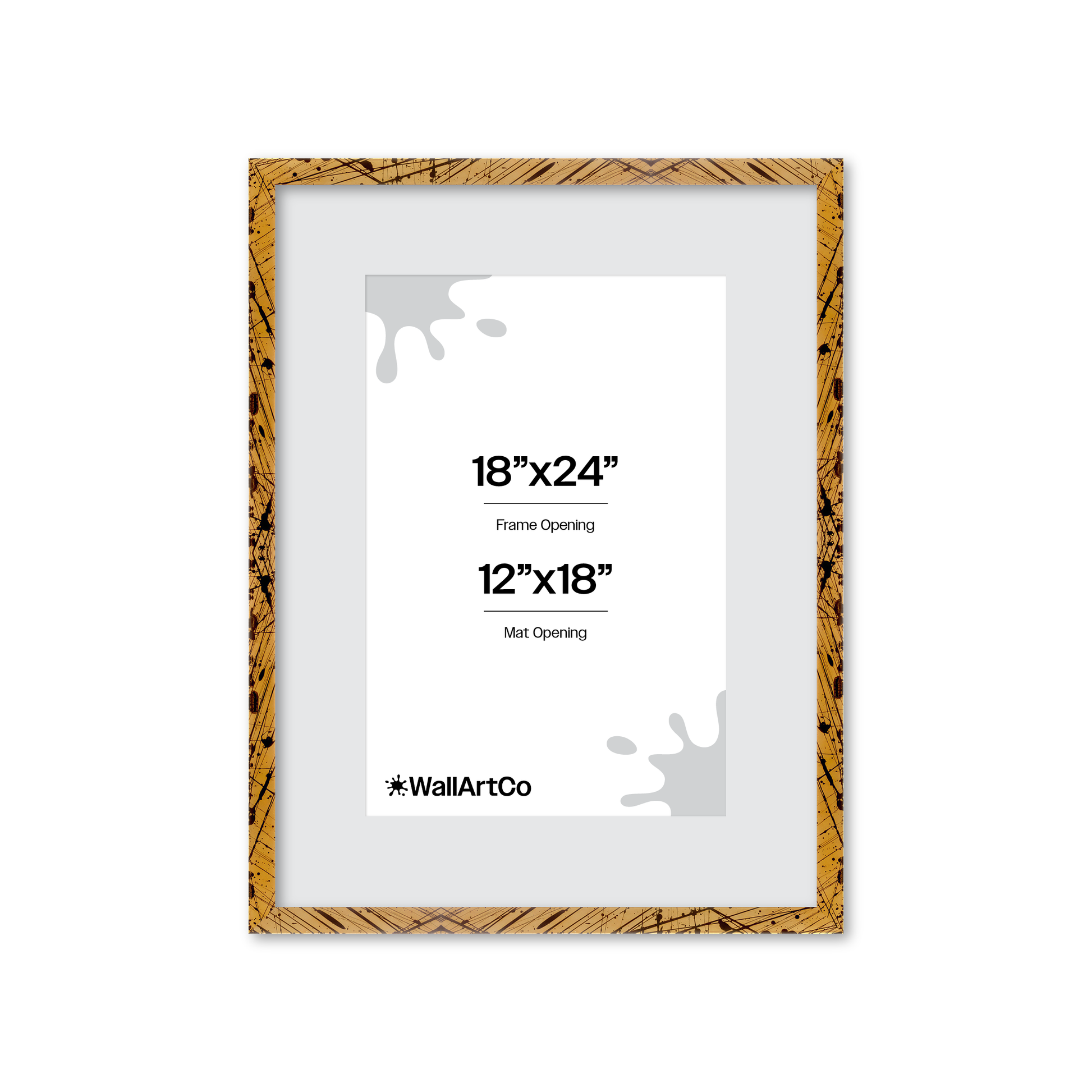 Front of picture frame