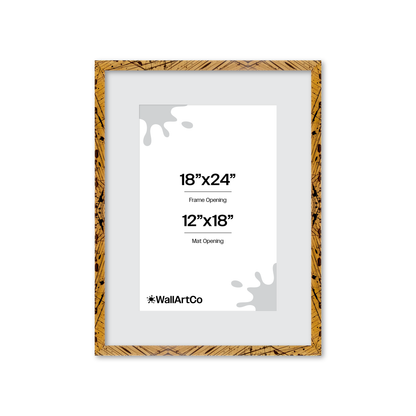 Front of picture frame