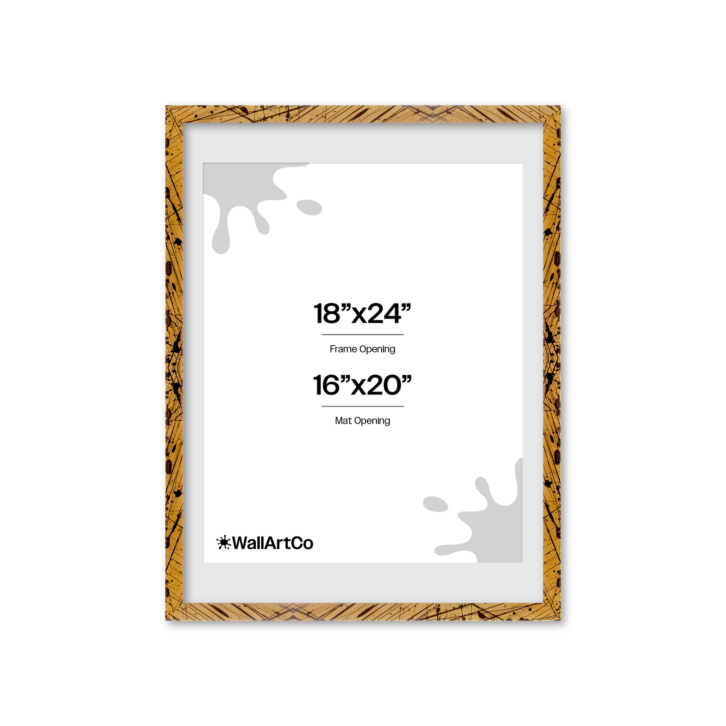 Front of picture frame