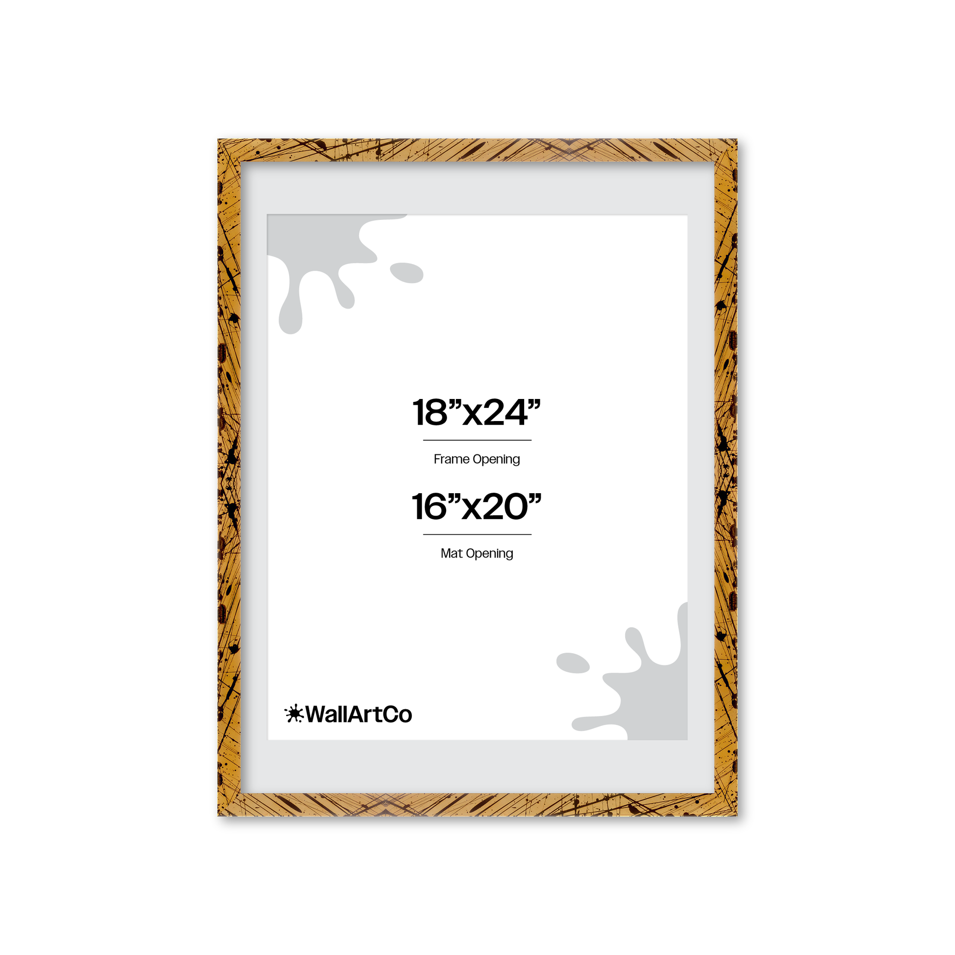 Front of picture frame
