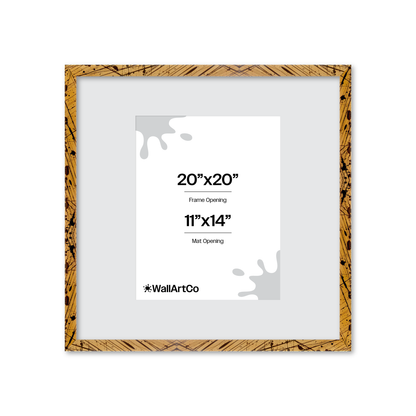 Front of picture frame