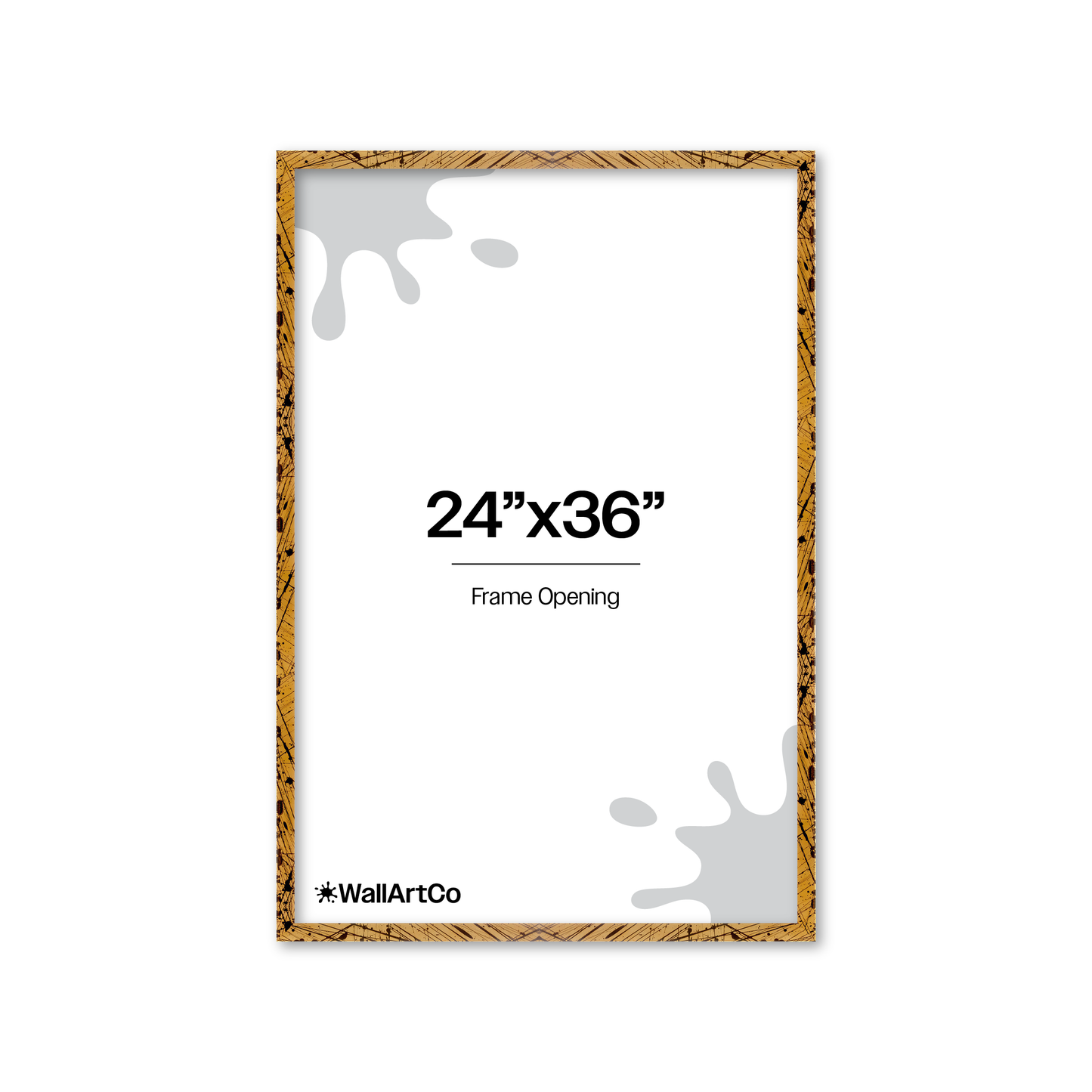 Front of picture frame
