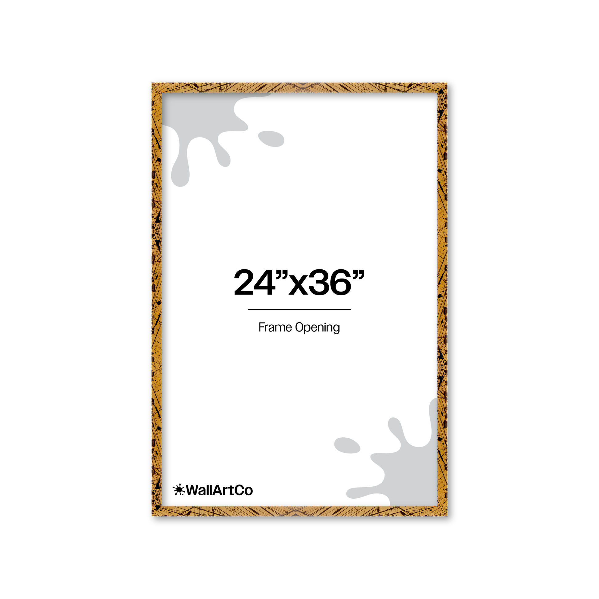 Front of picture frame