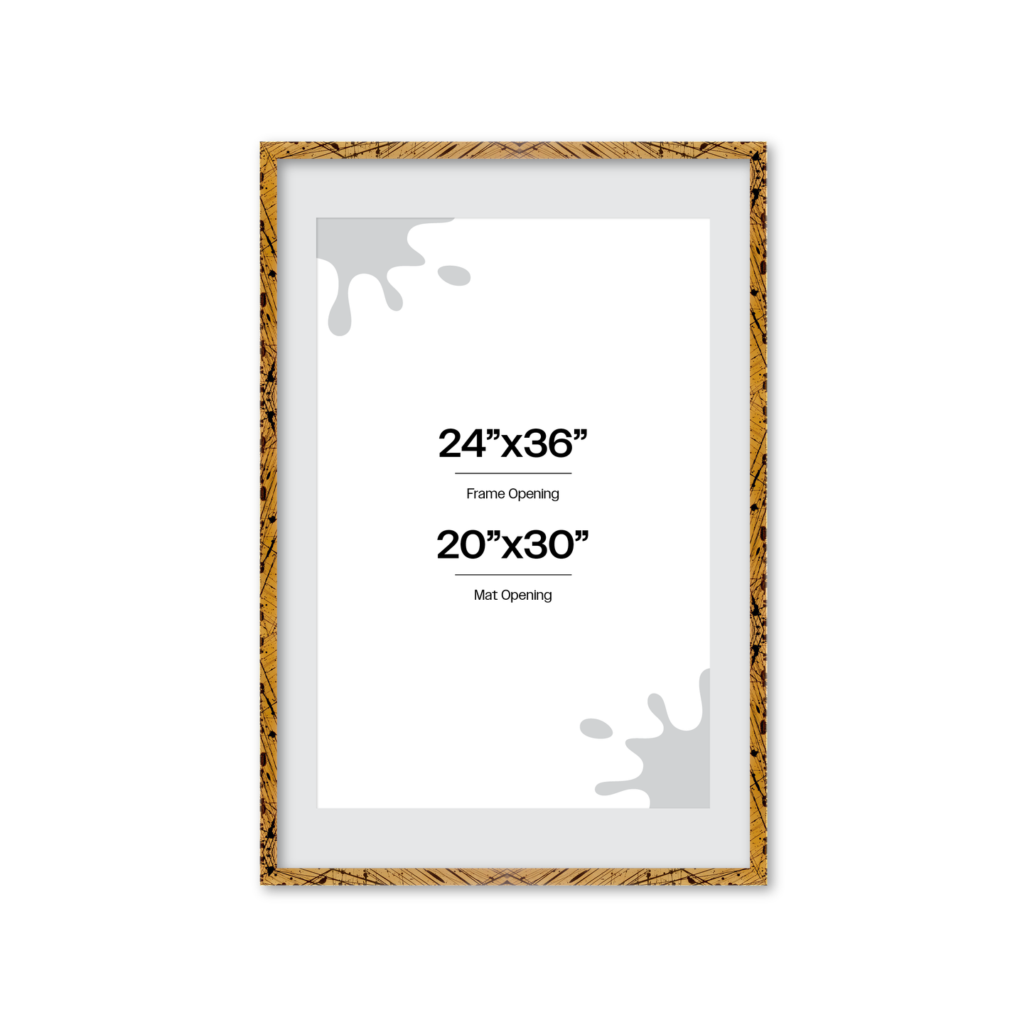 Front of picture frame
