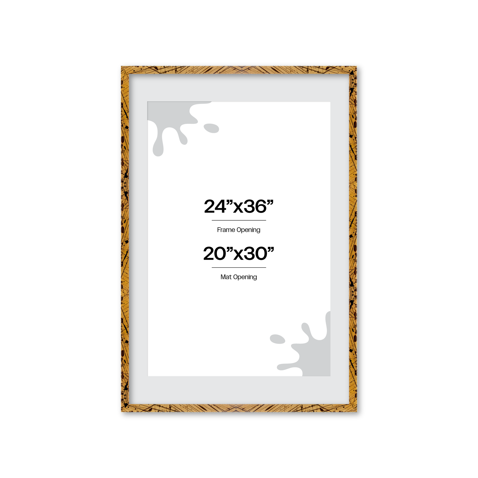 Front of picture frame