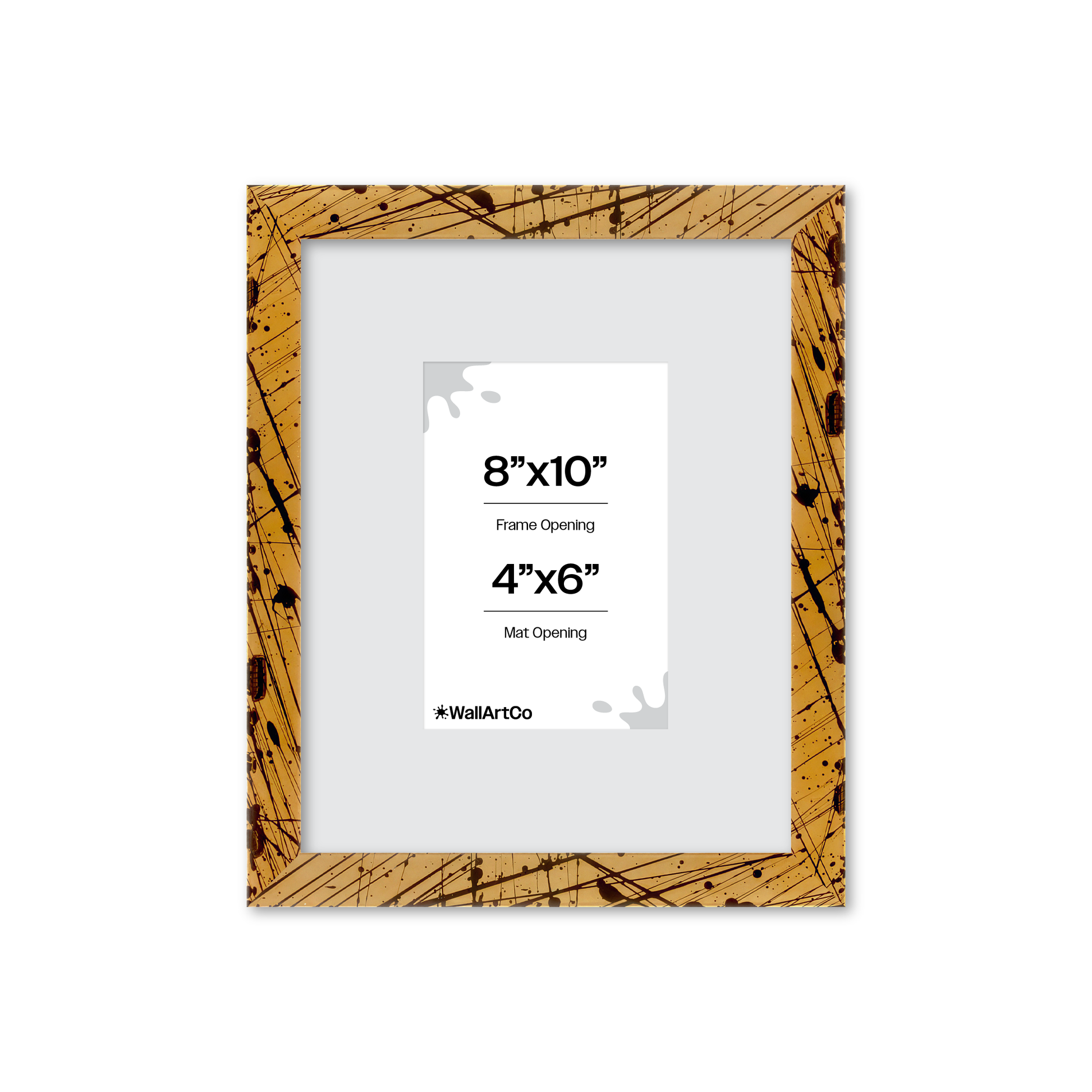 Front of picture frame