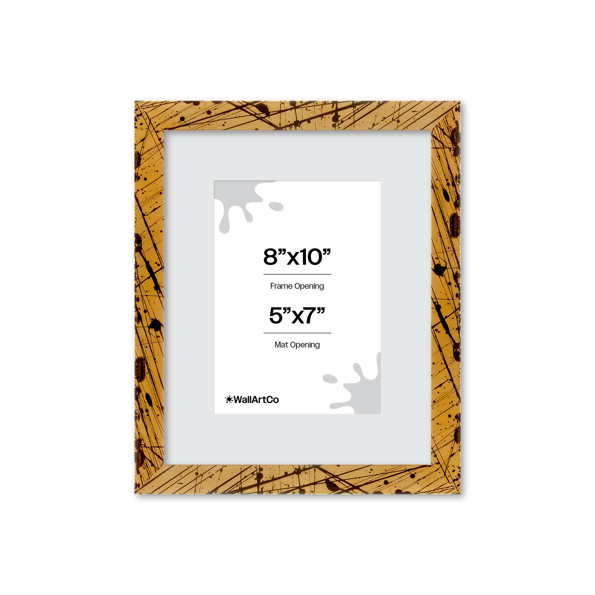 Front of picture frame