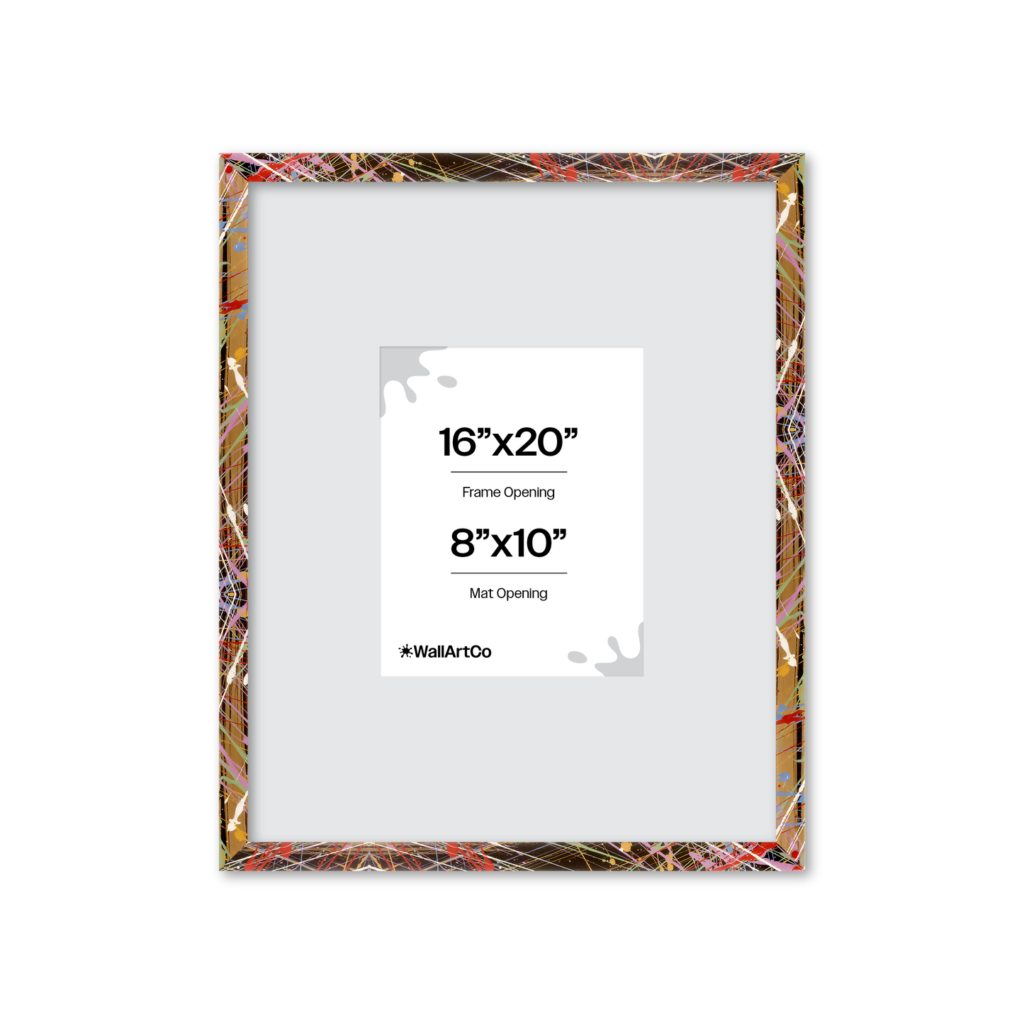 Front of picture frame
