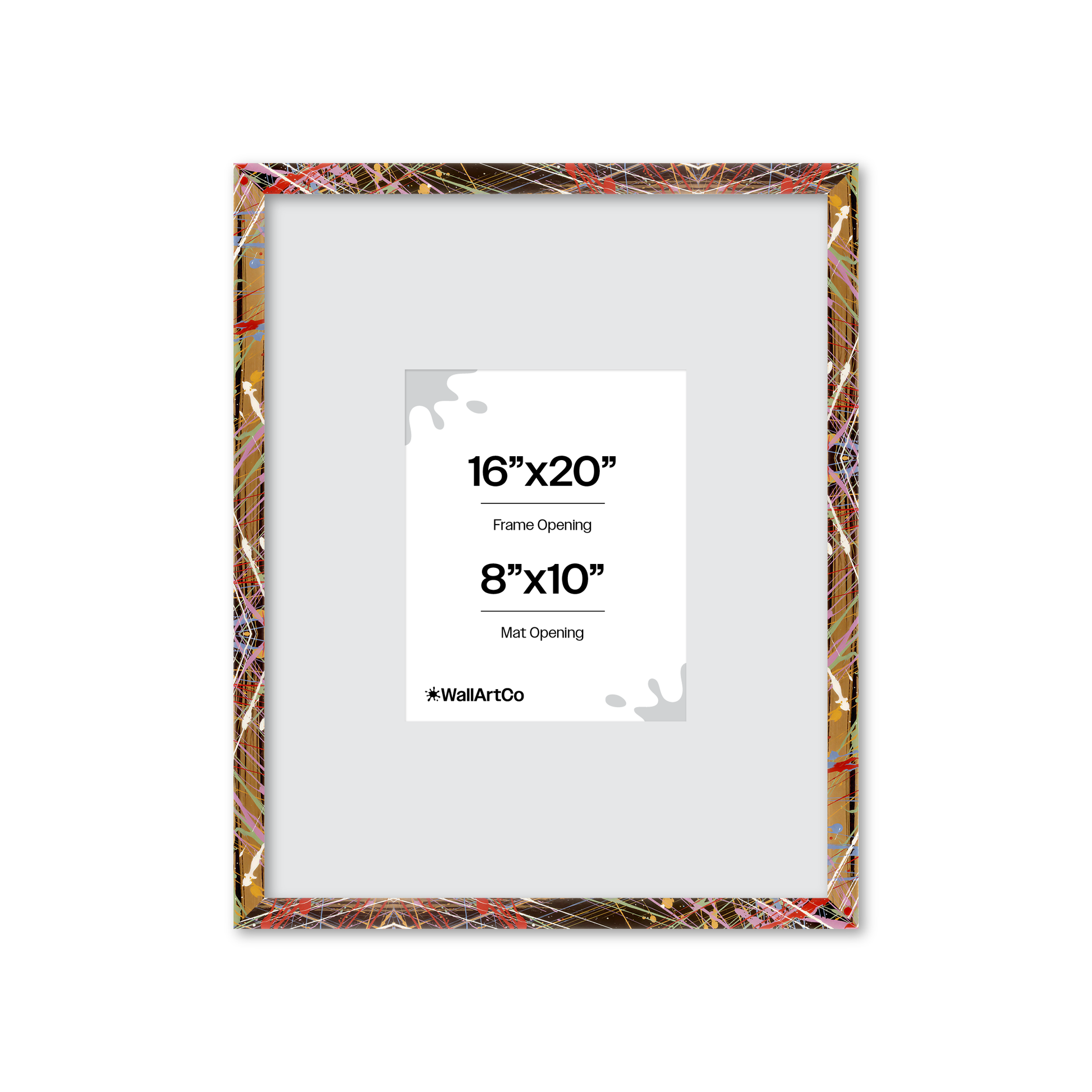 Front of picture frame