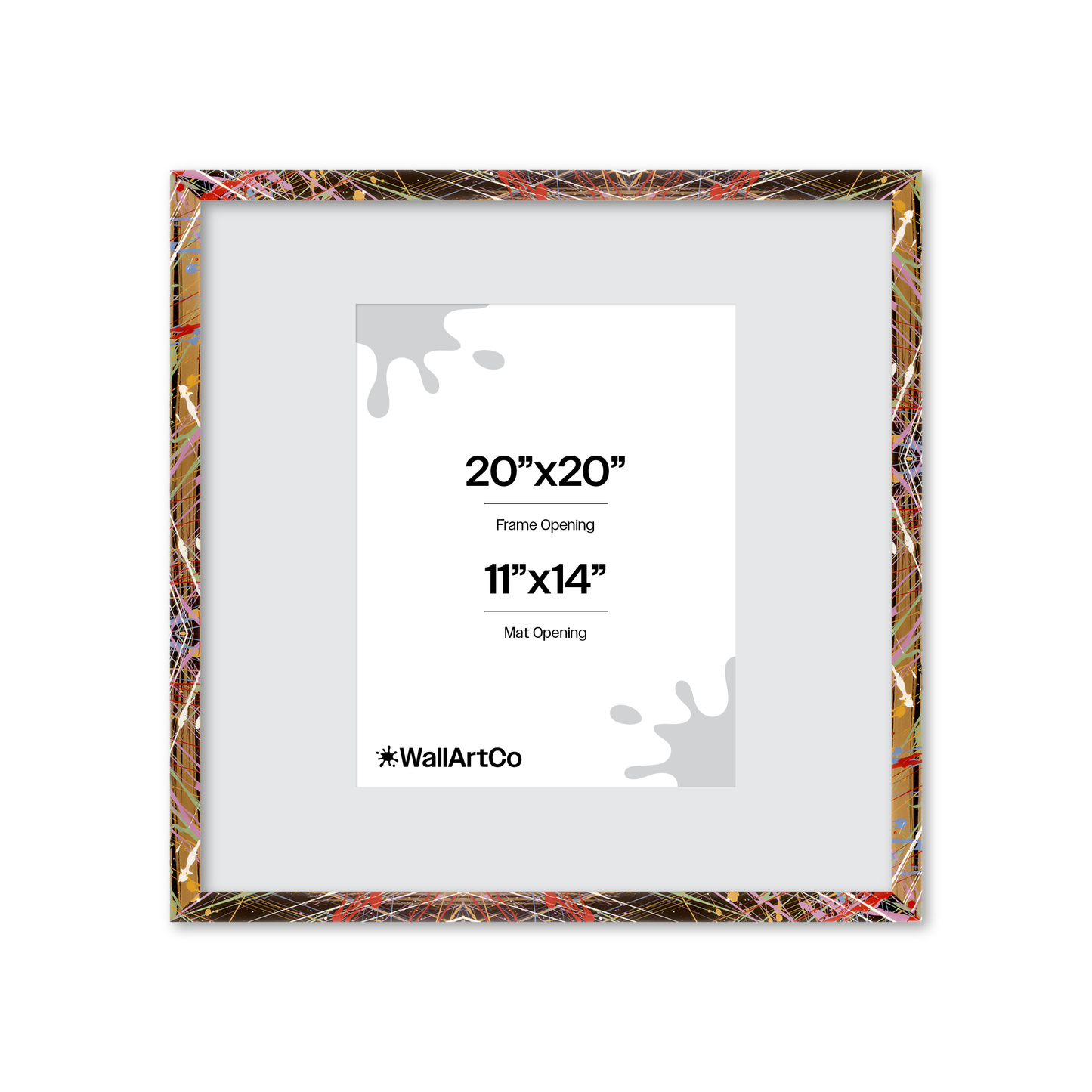 Front of picture frame