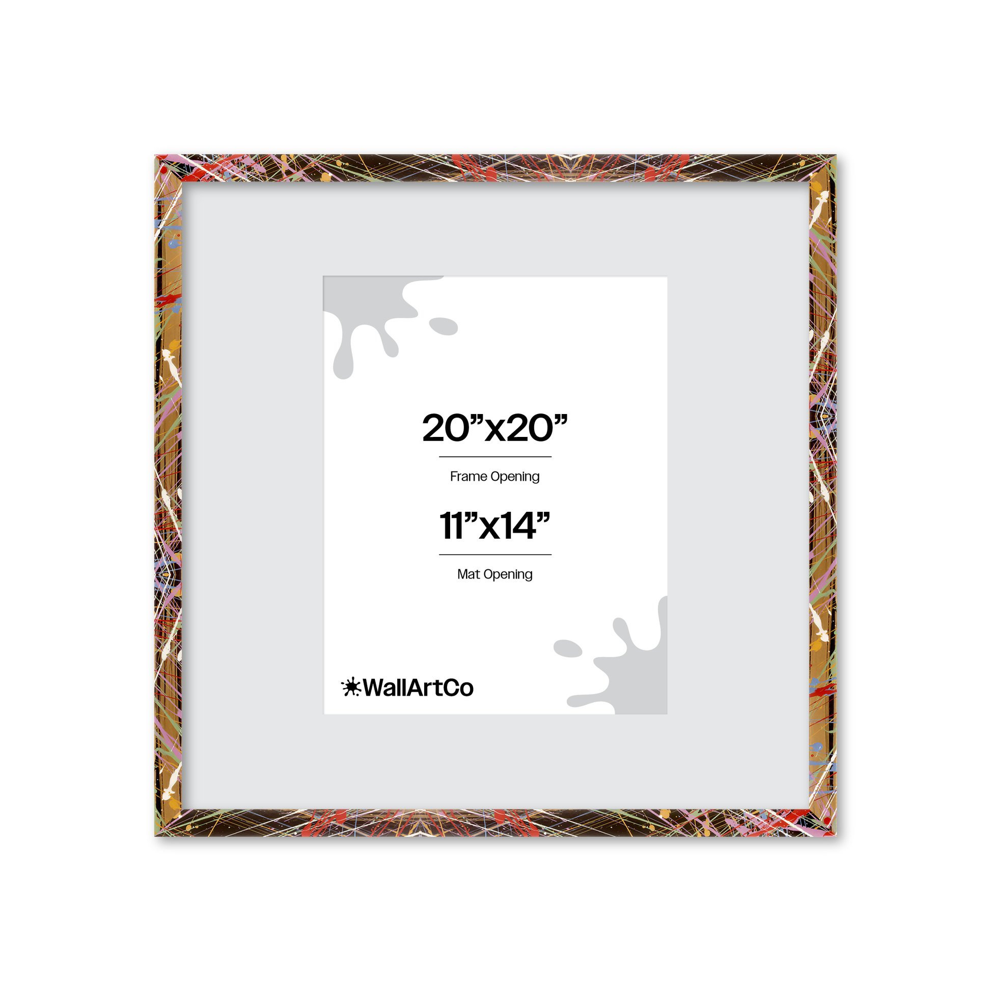 Front of picture frame