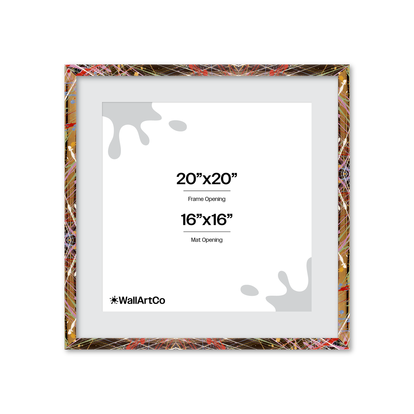 Front of picture frame