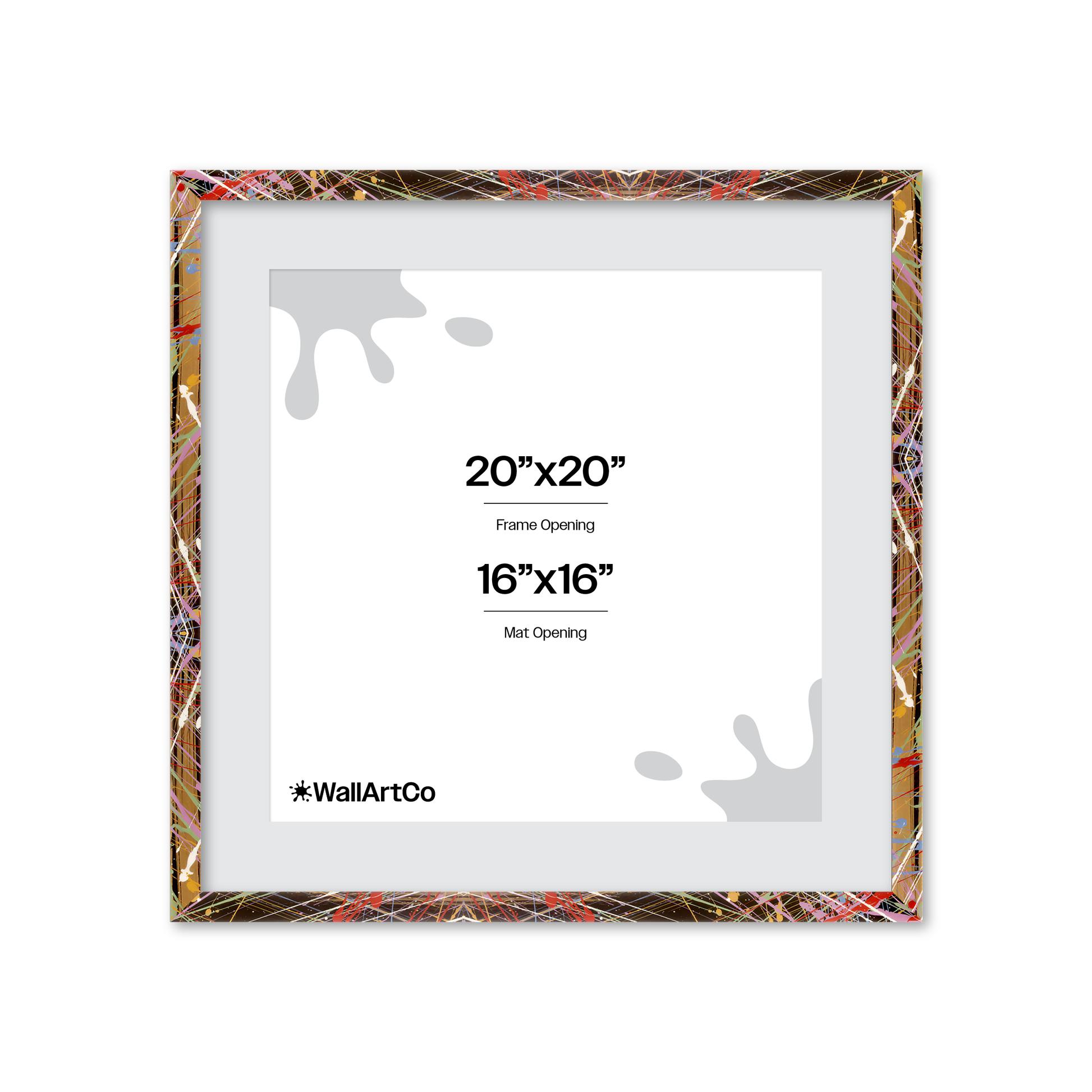Front of picture frame