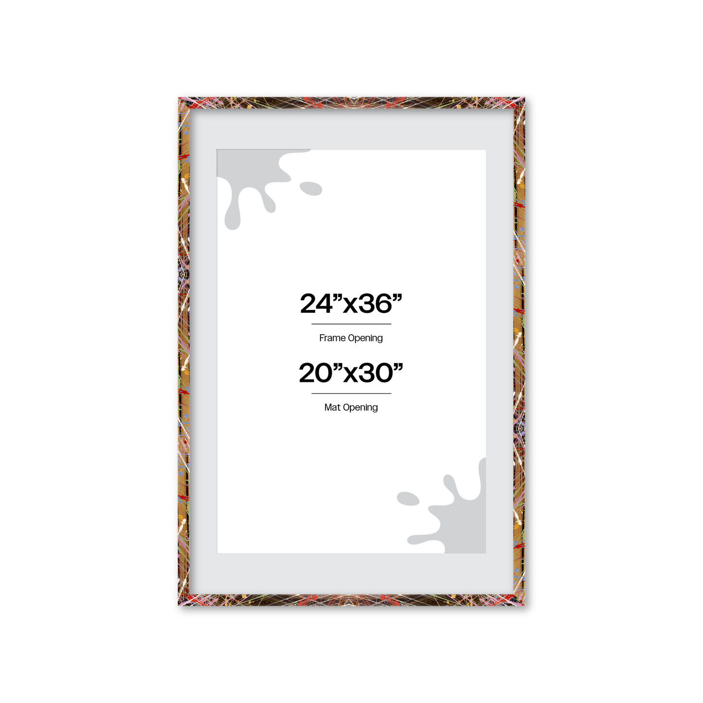 Front of picture frame