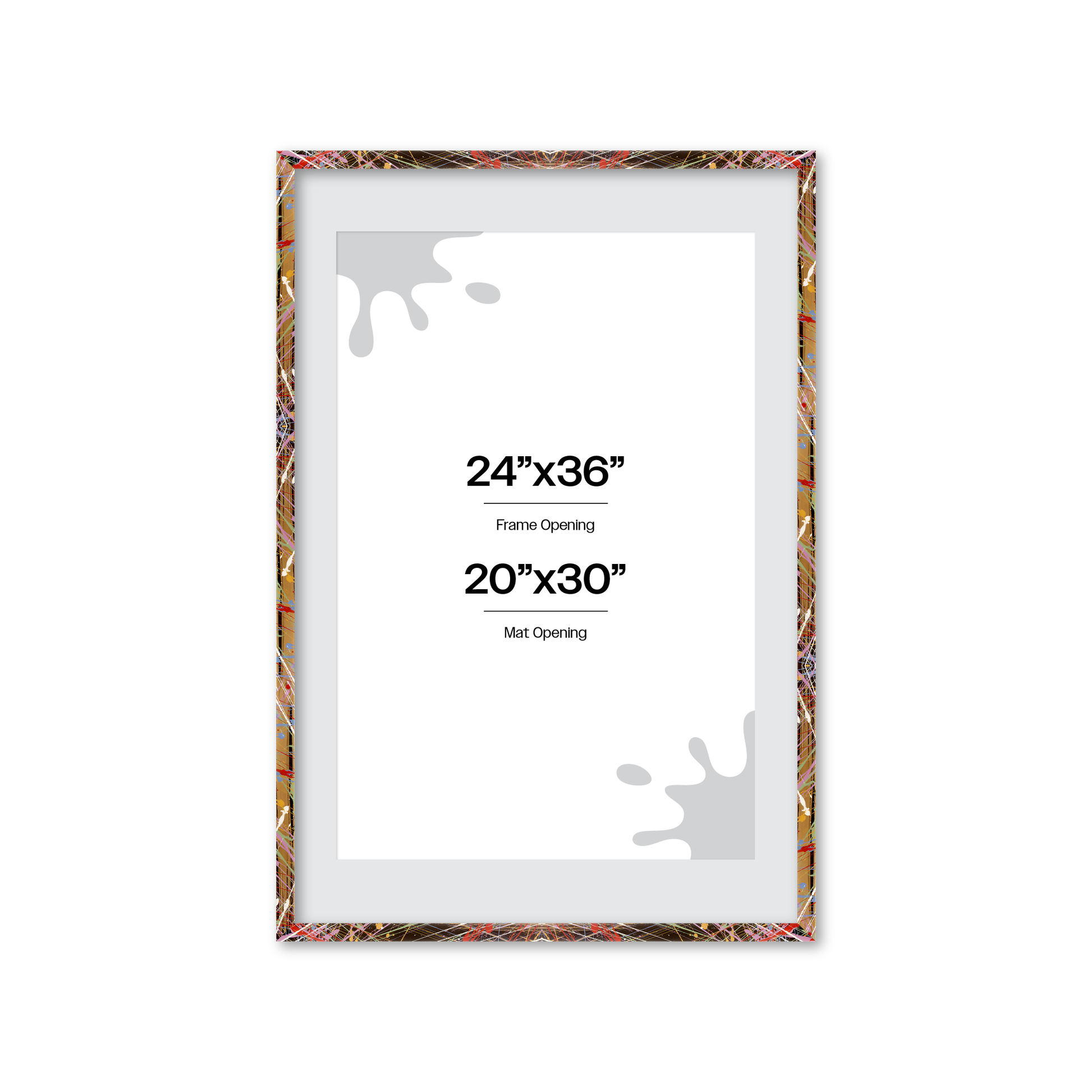 Front of picture frame