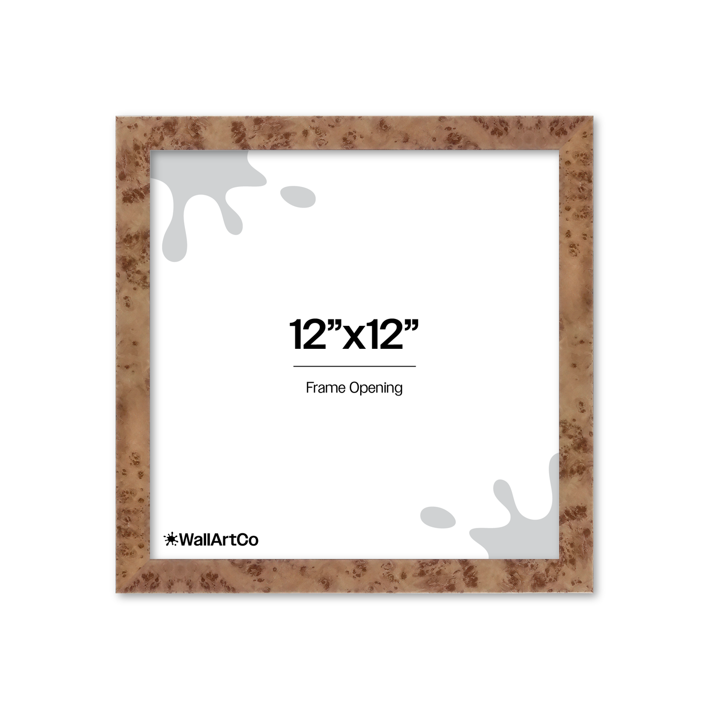 Front of picture frame
