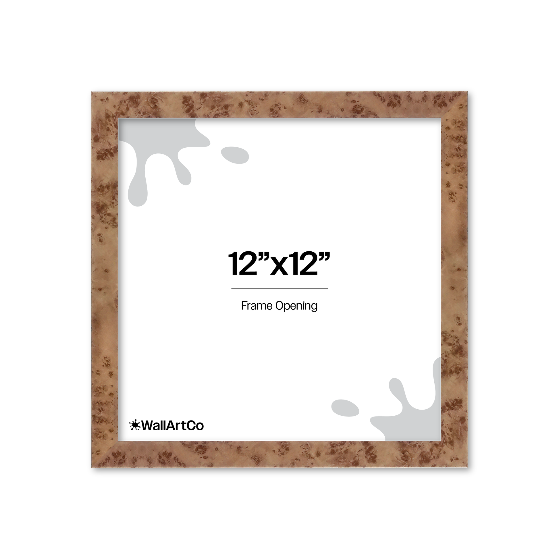 Front of picture frame