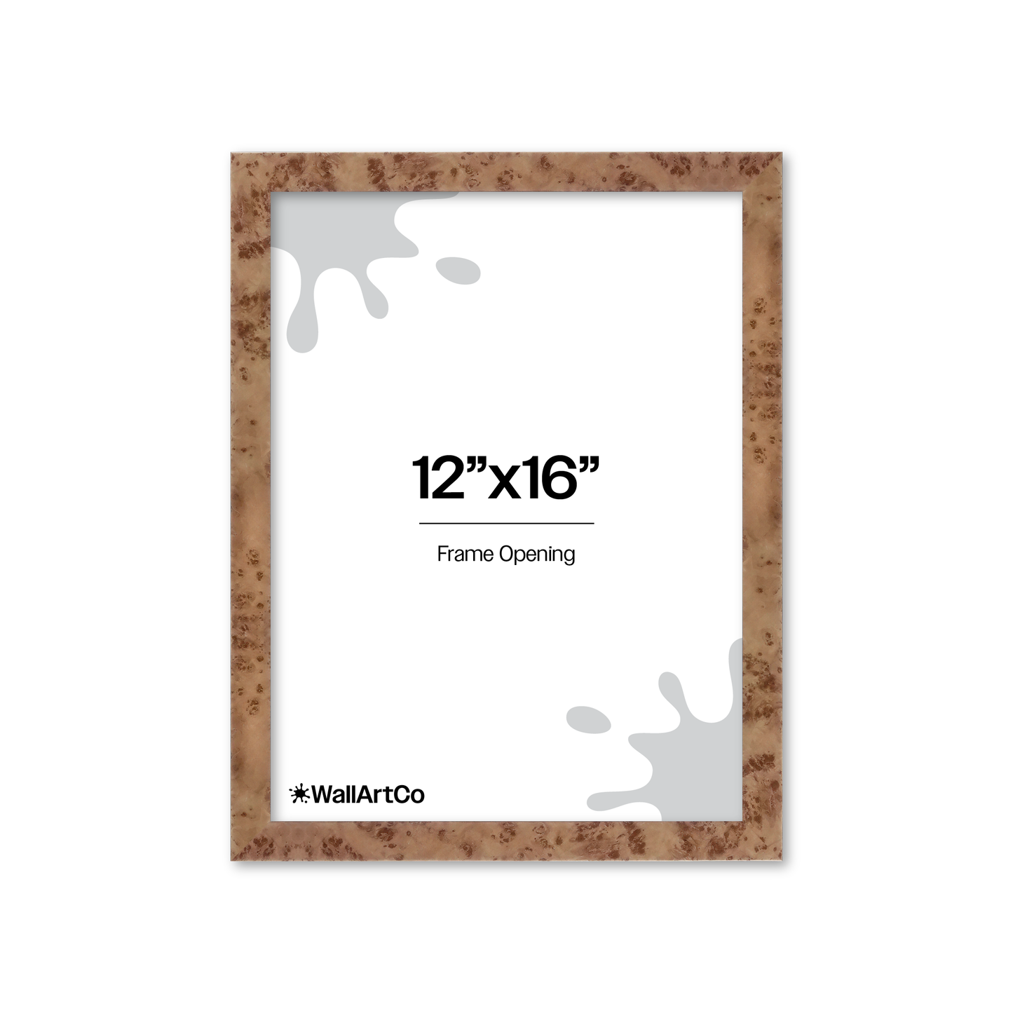 Front of picture frame
