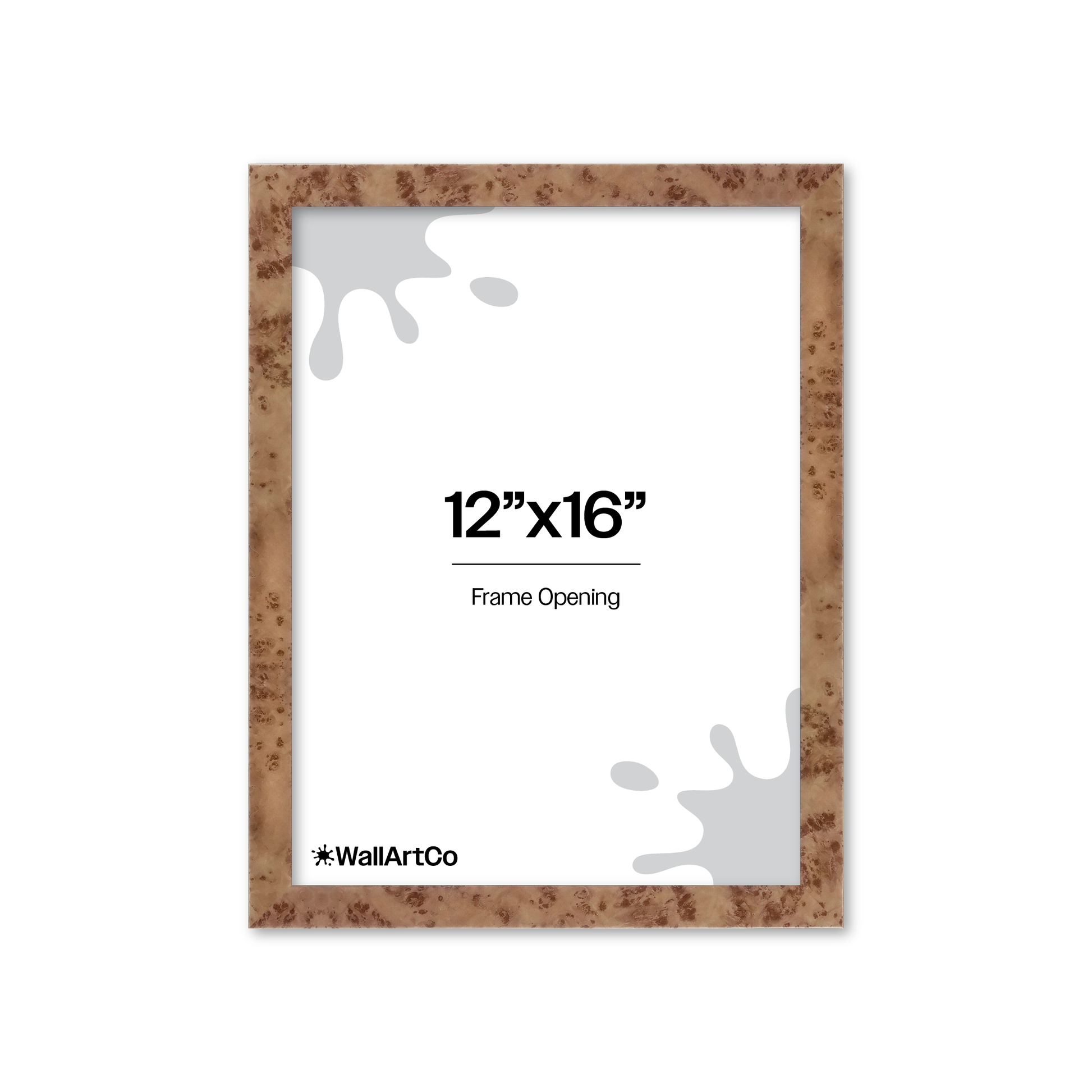 Front of picture frame