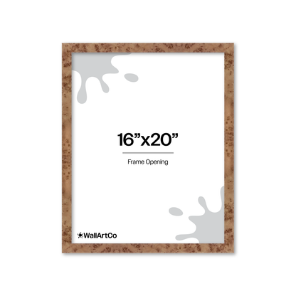 Front of picture frame