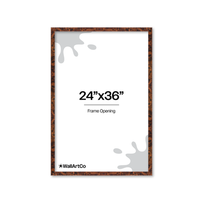 Front of picture frame