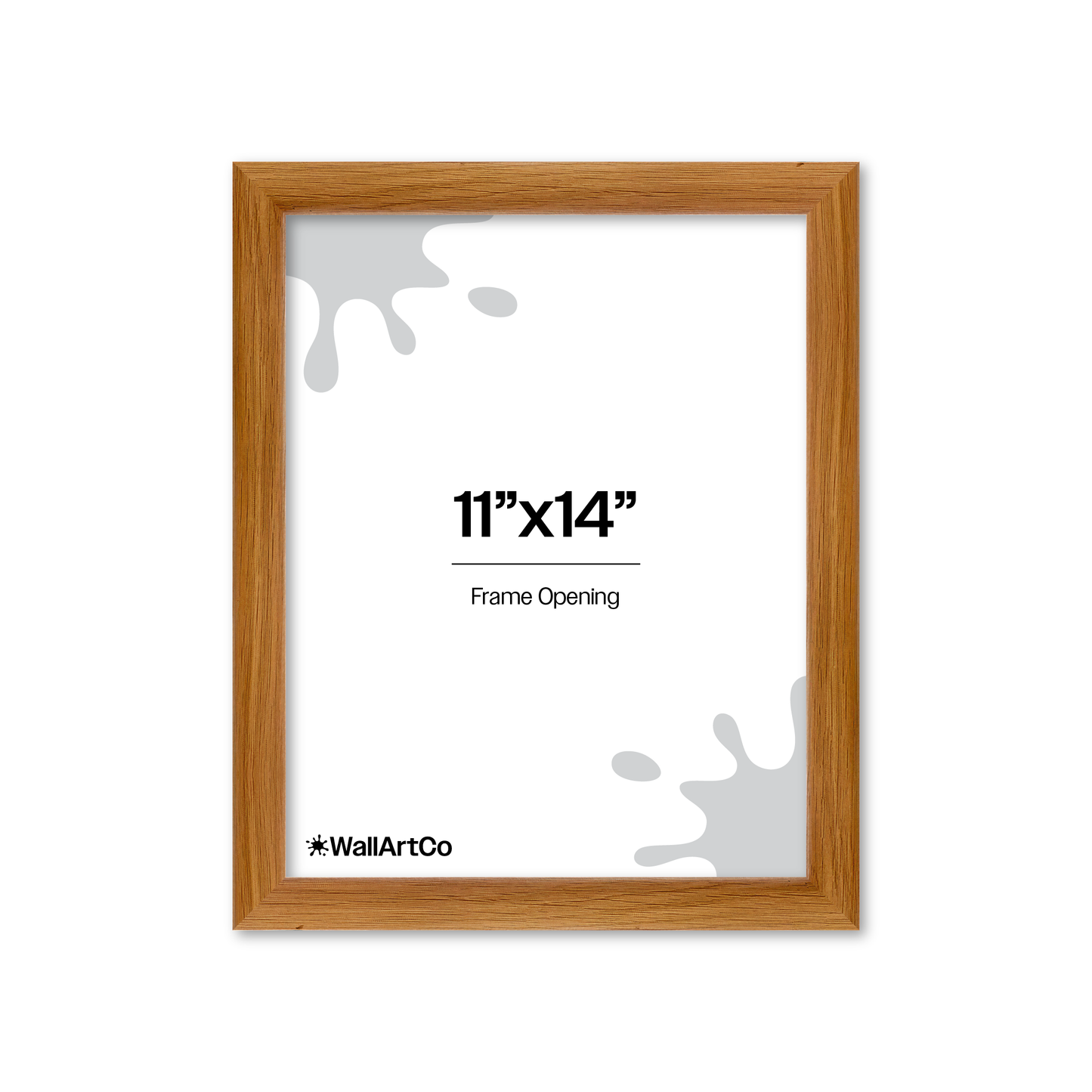 Front of picture frame
