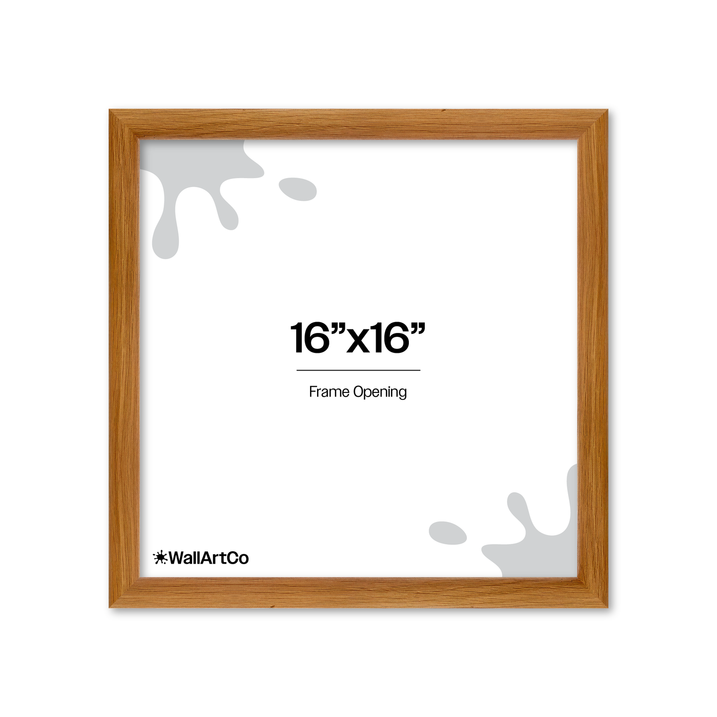 Front of picture frame