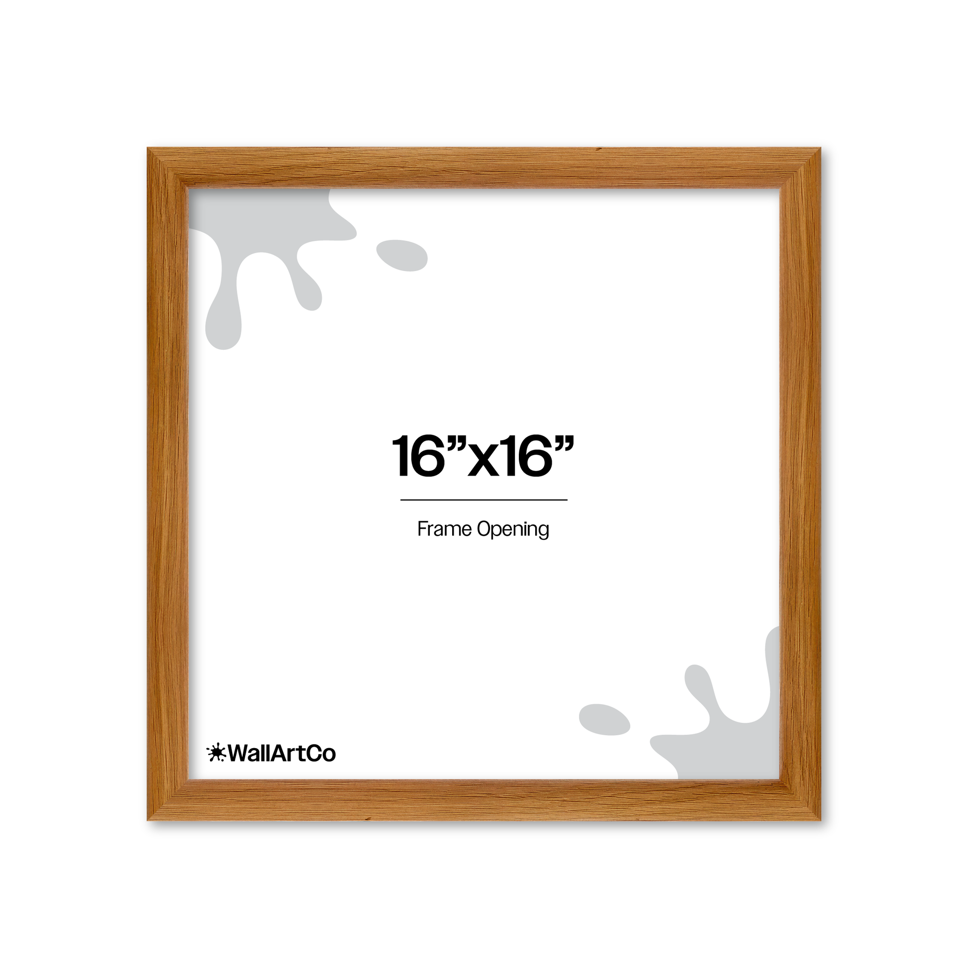 Front of picture frame
