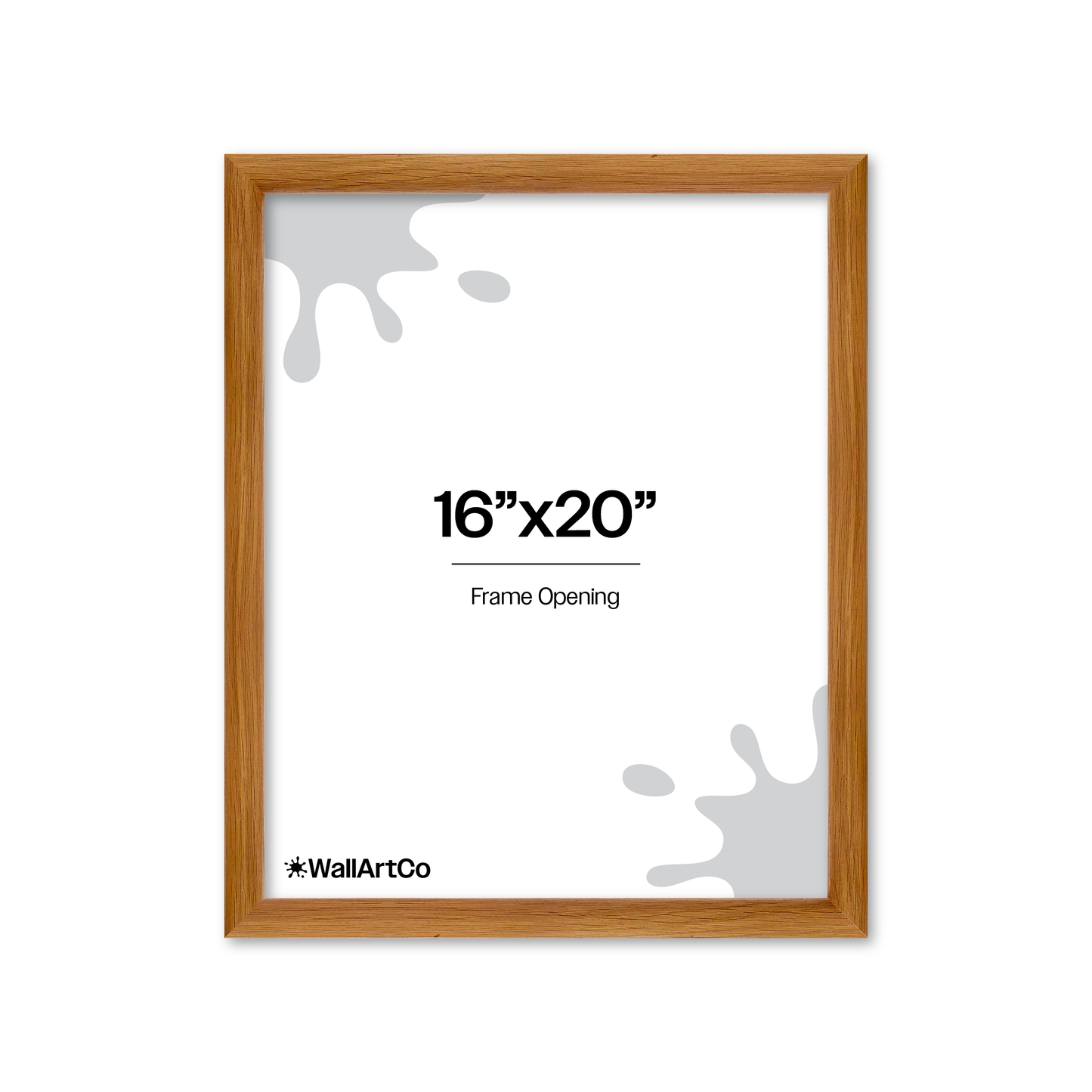 Front of picture frame