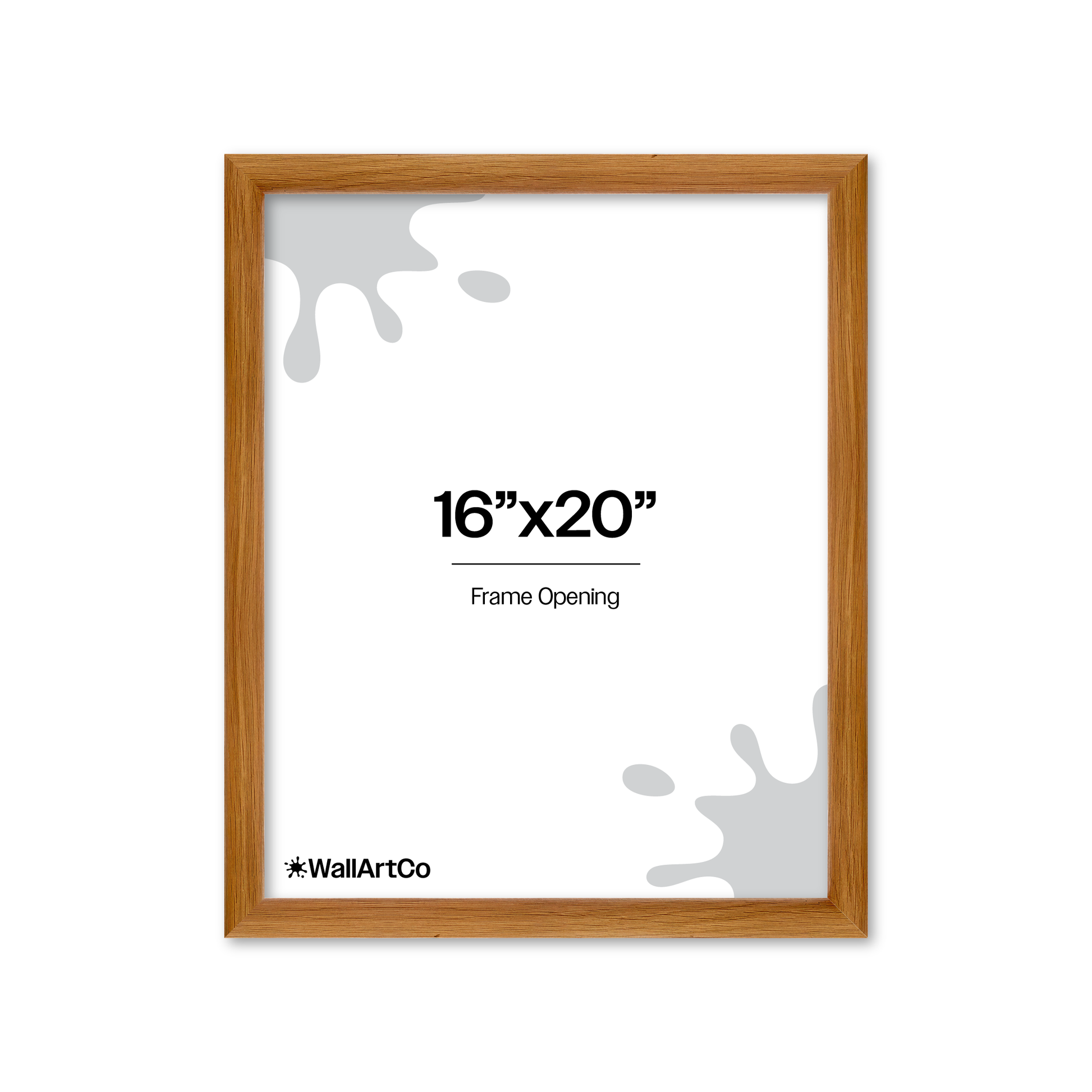 Front of picture frame