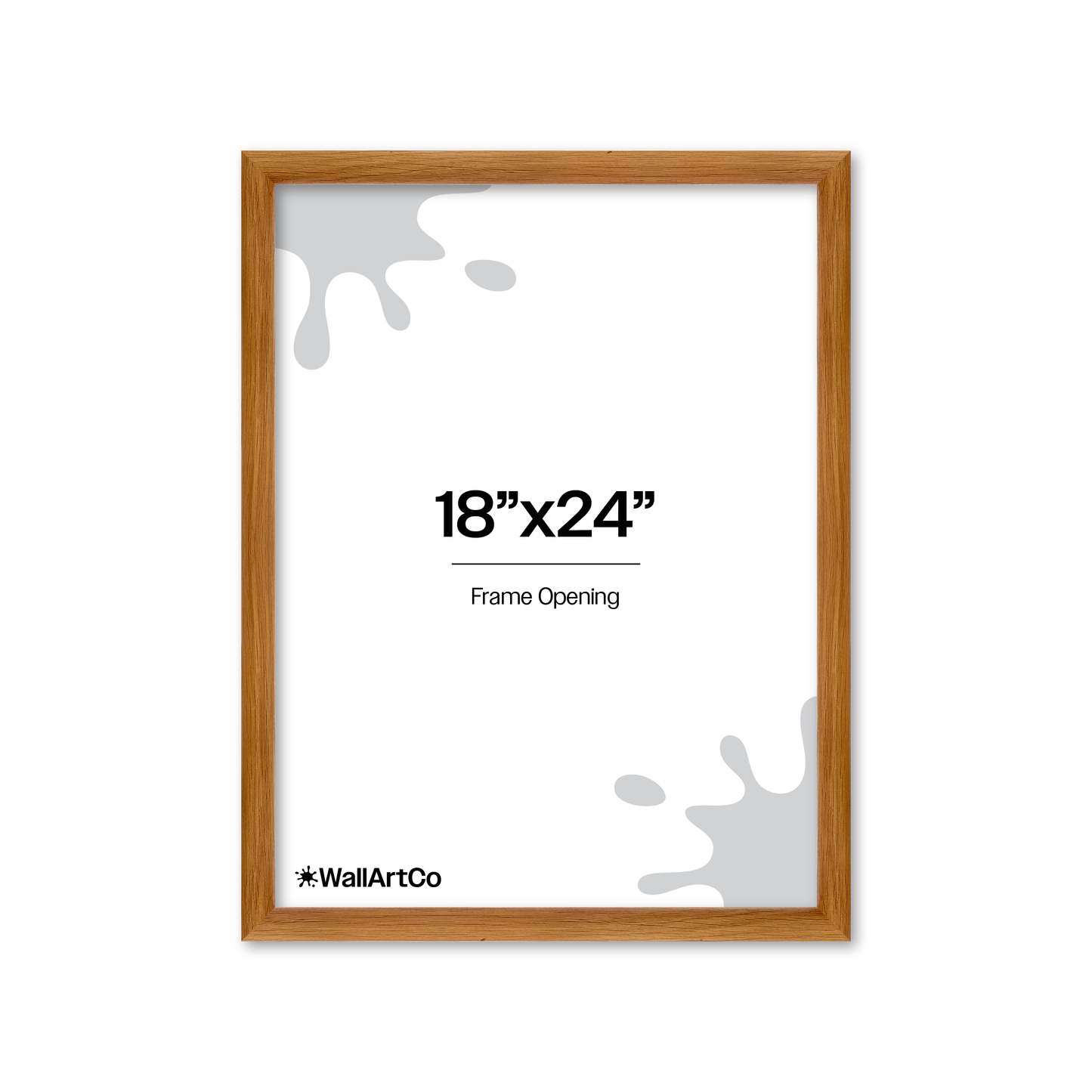 Front of picture frame