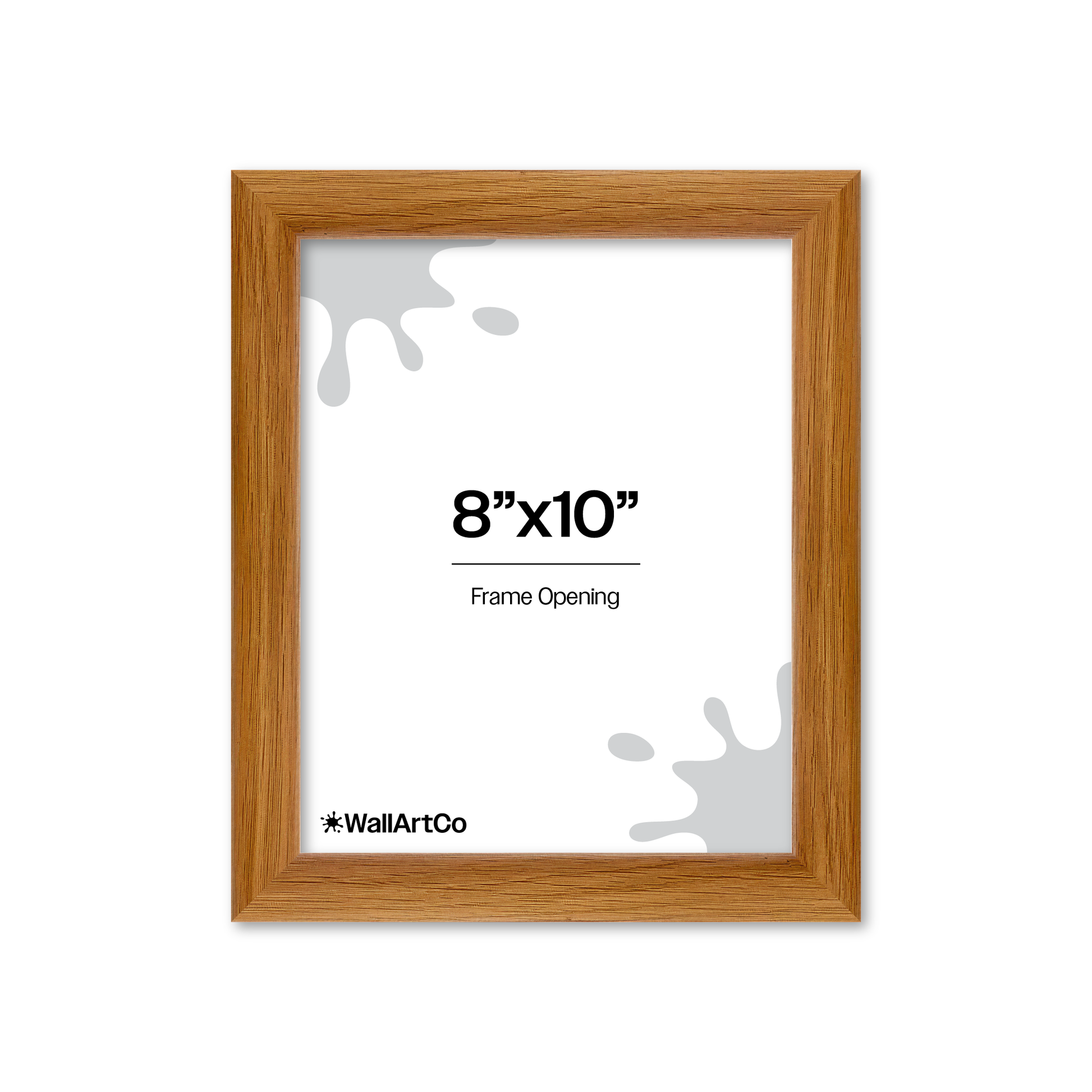 Front of picture frame