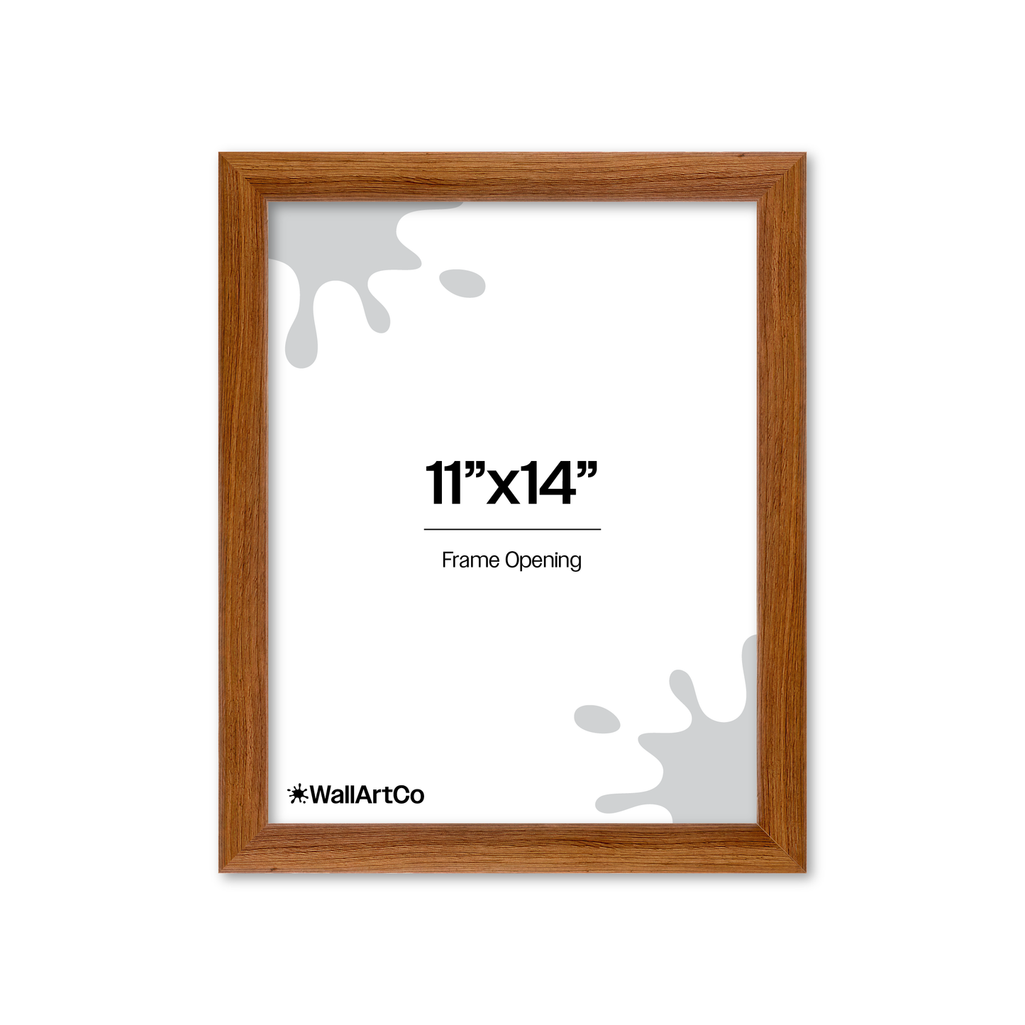 Front of picture frame
