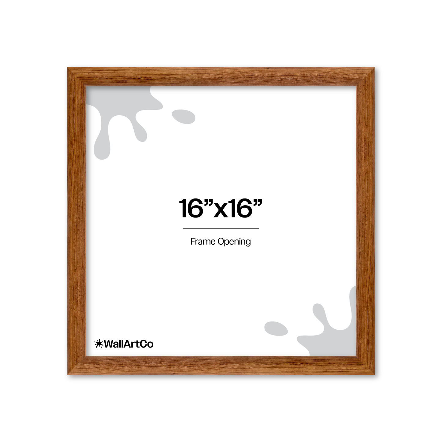Front of picture frame