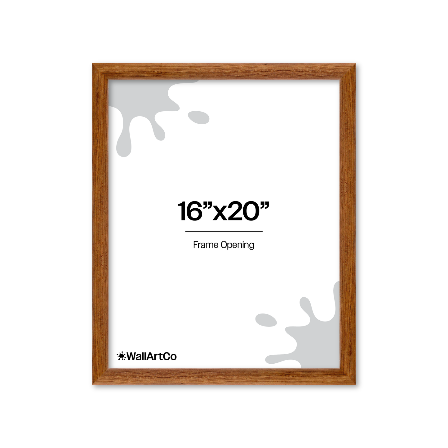 Front of picture frame