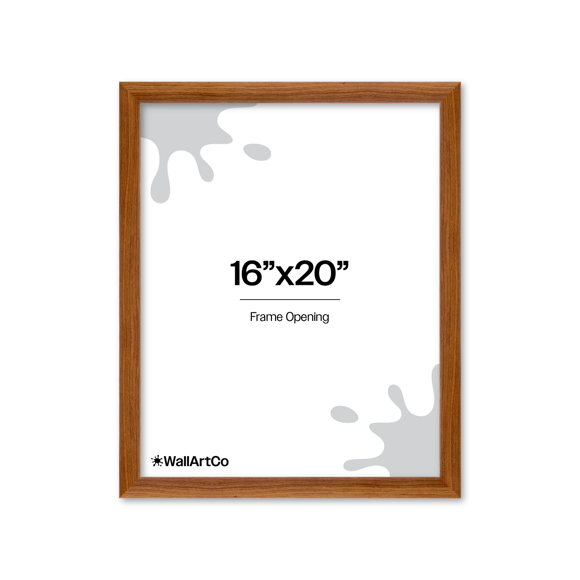 Front of picture frame