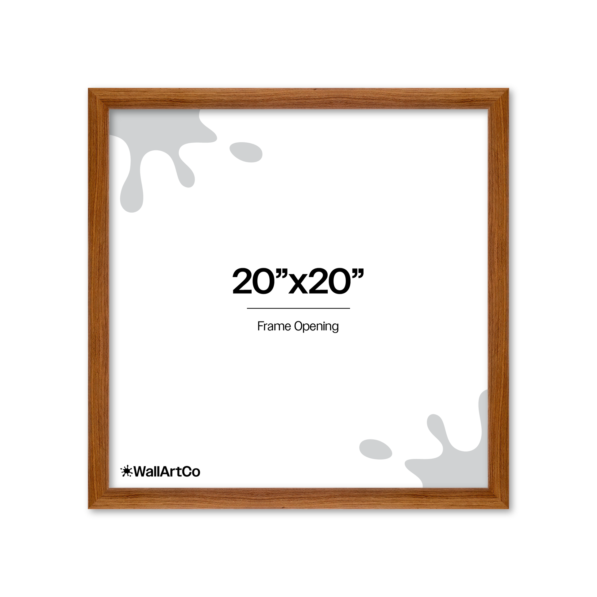Front of picture frame