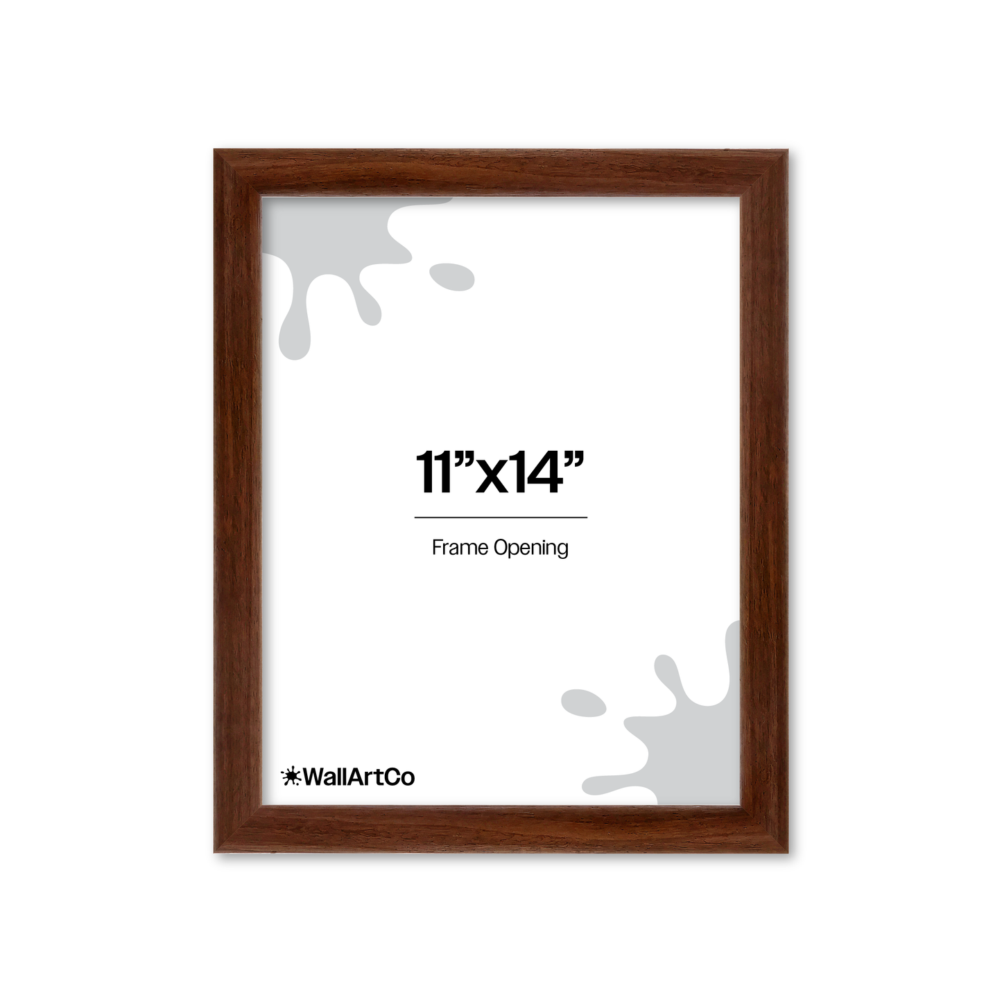 Front of picture frame