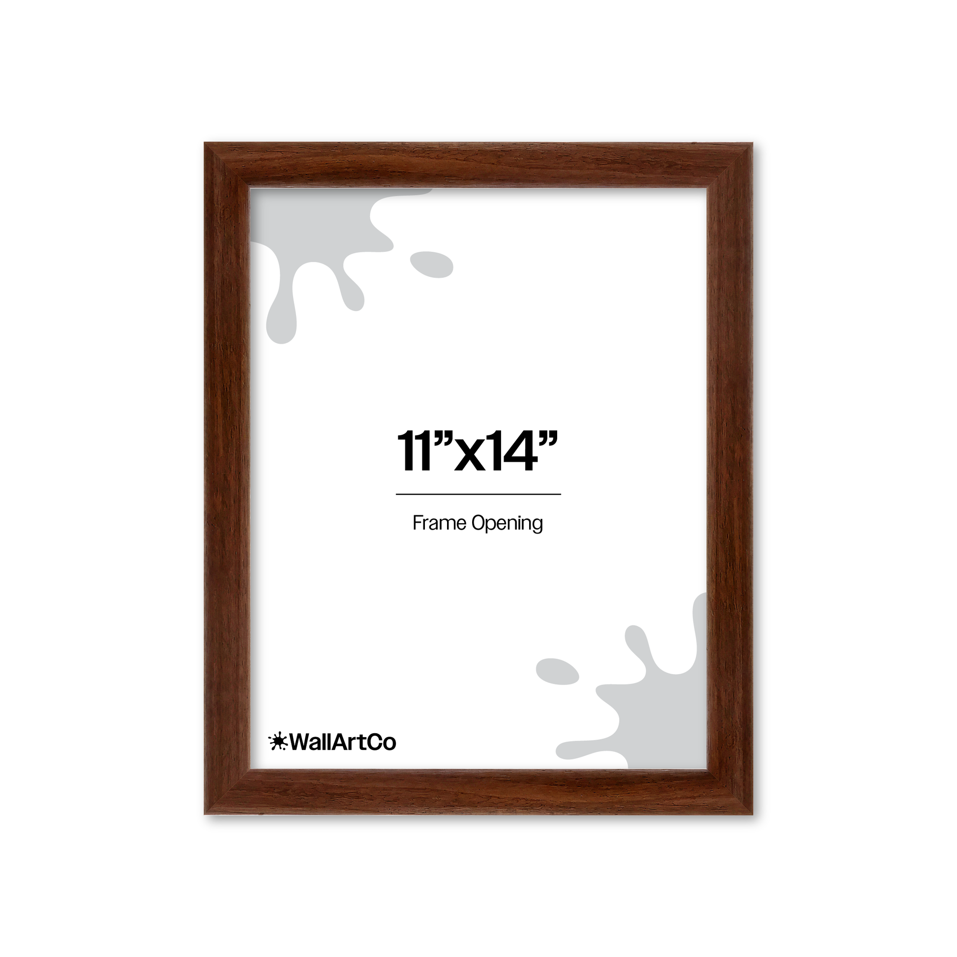 Front of picture frame