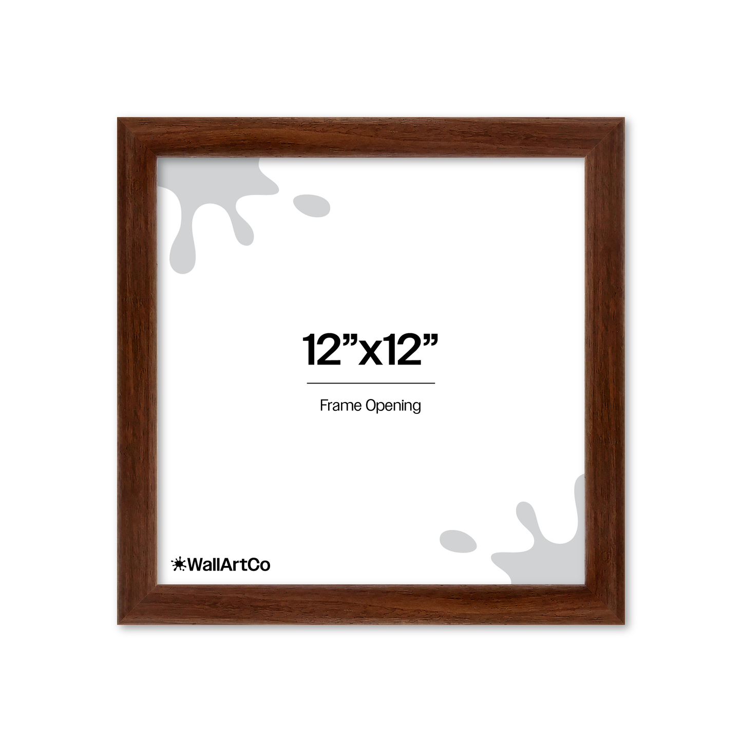 Front of picture frame