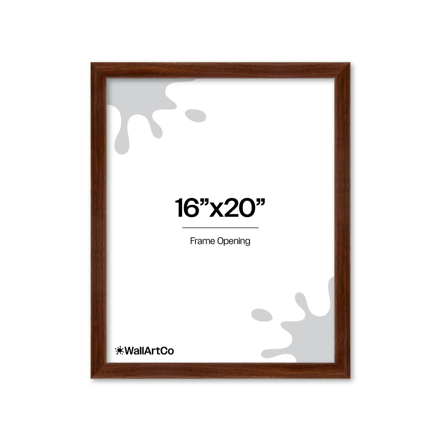 Front of picture frame