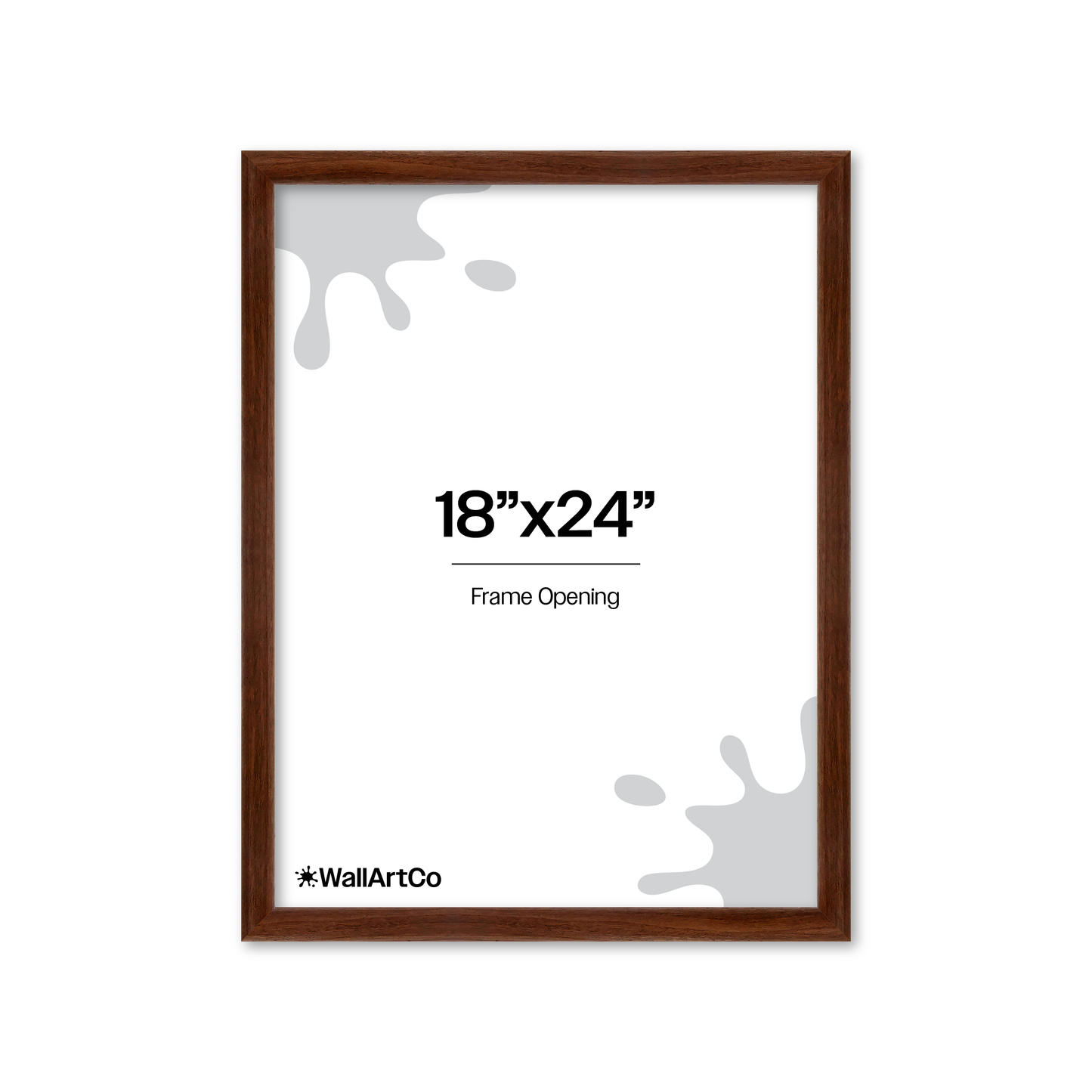 Front of picture frame