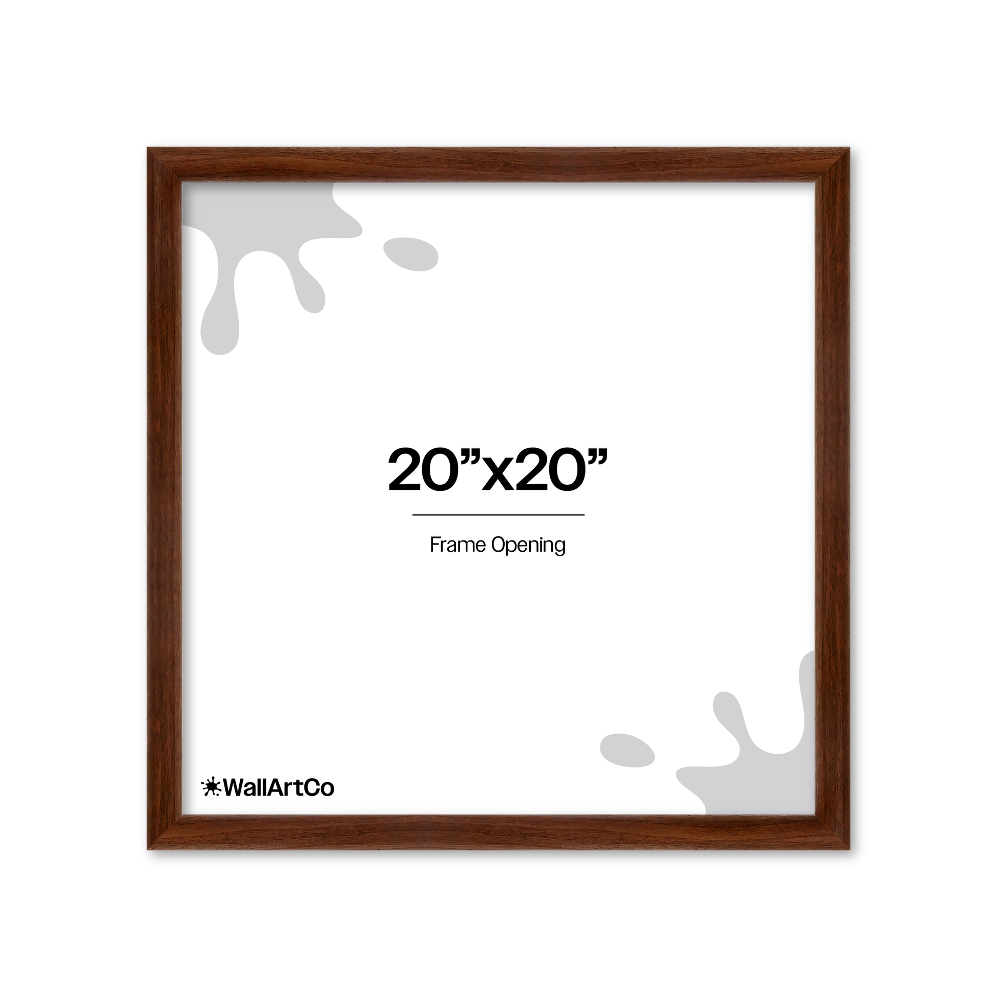 Front of picture frame