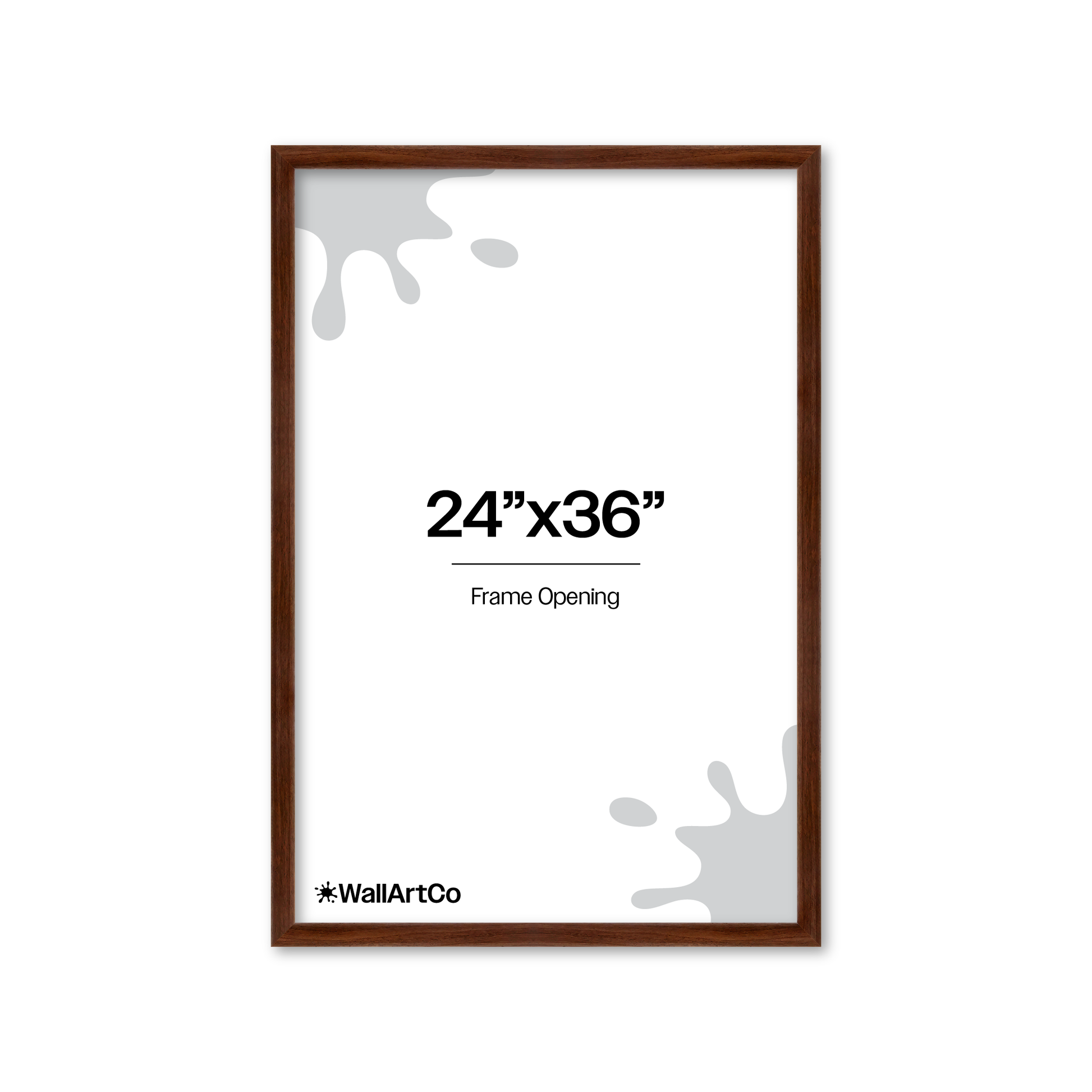 Front of picture frame