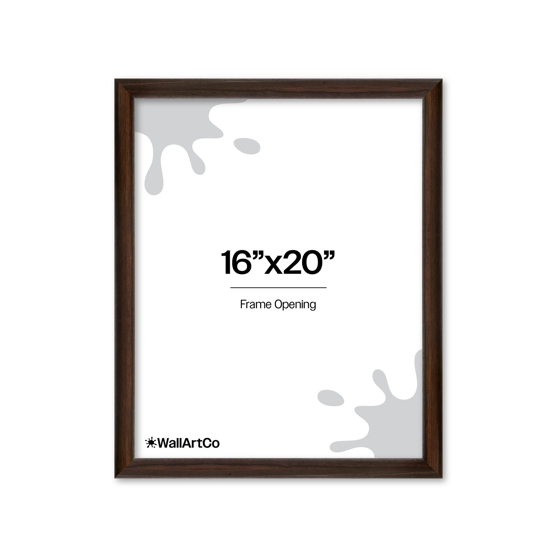 Front of picture frame