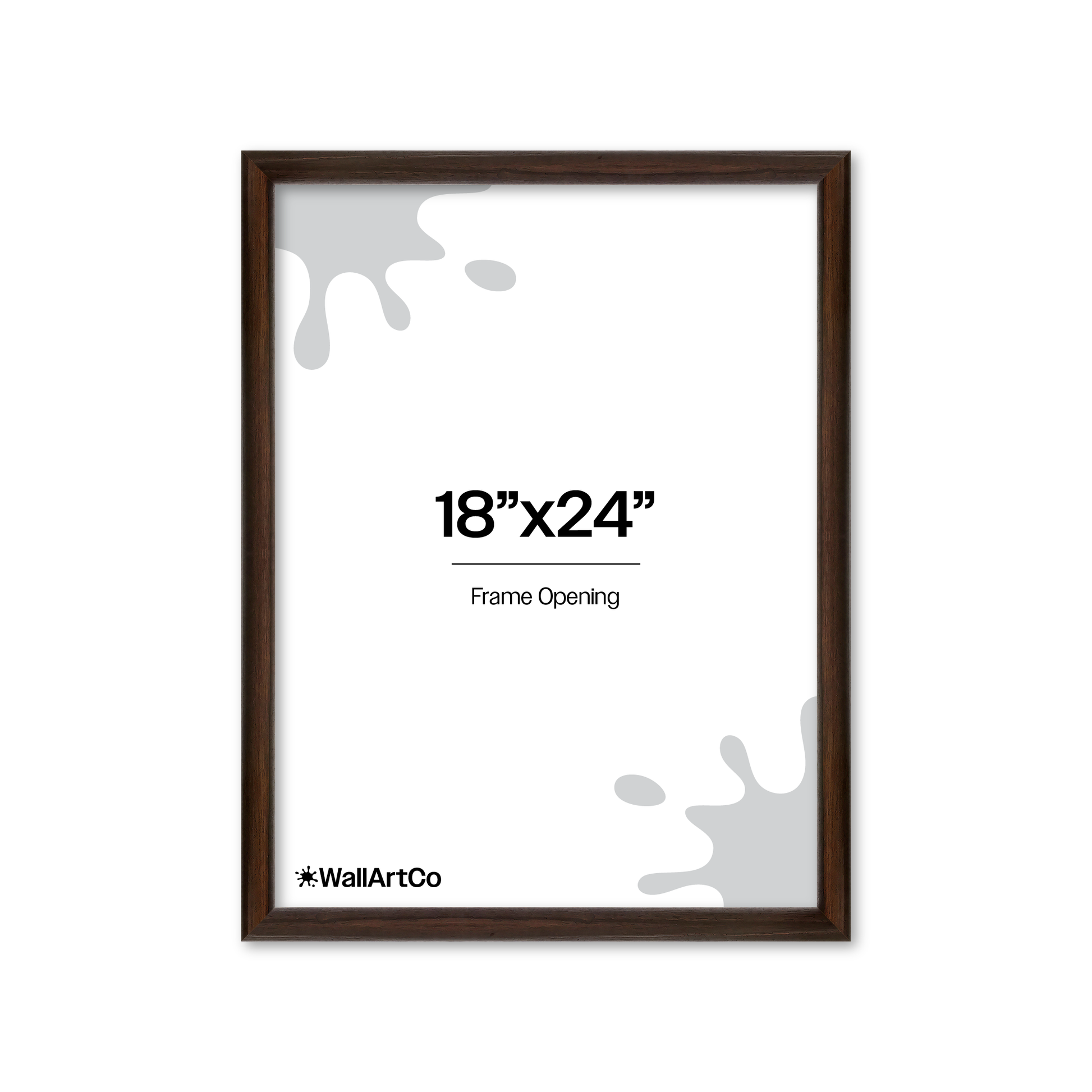 Front of picture frame